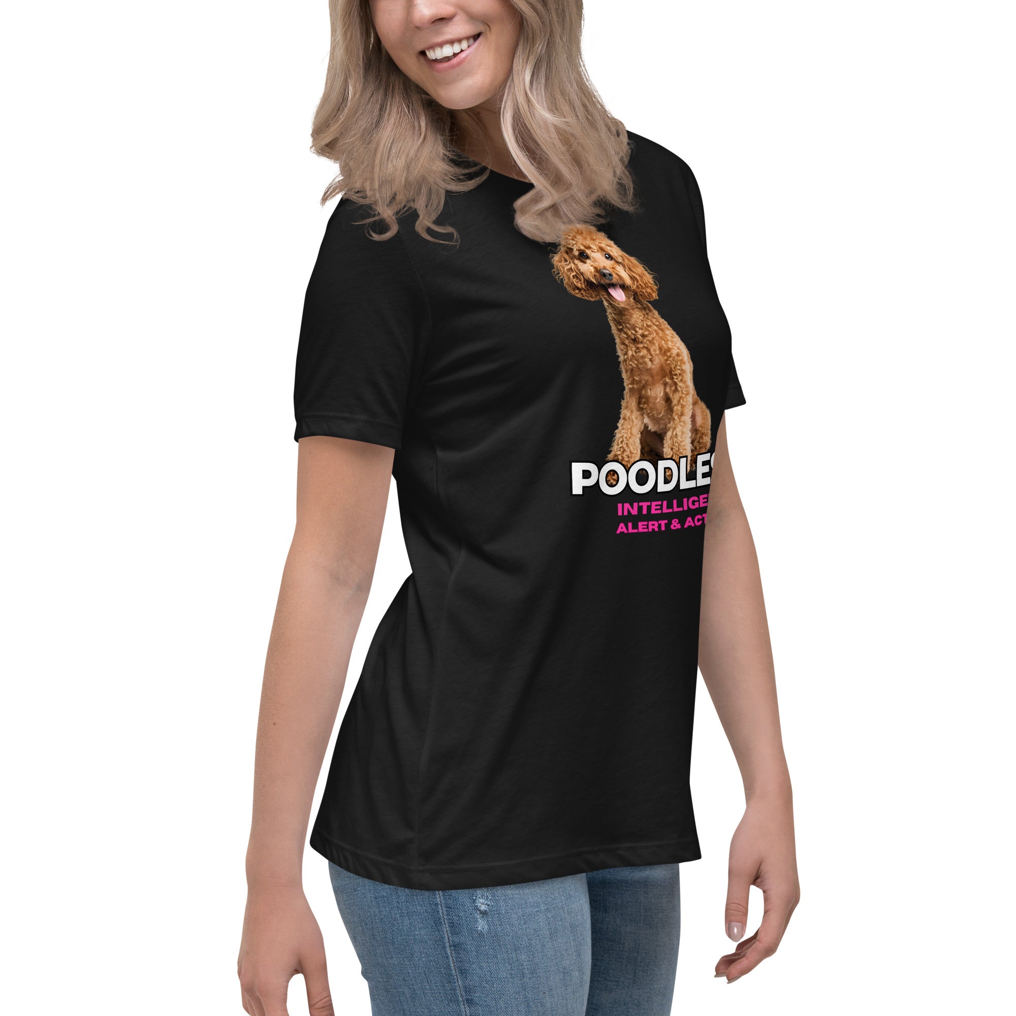 Poodle Women's Relaxed T-Shirt