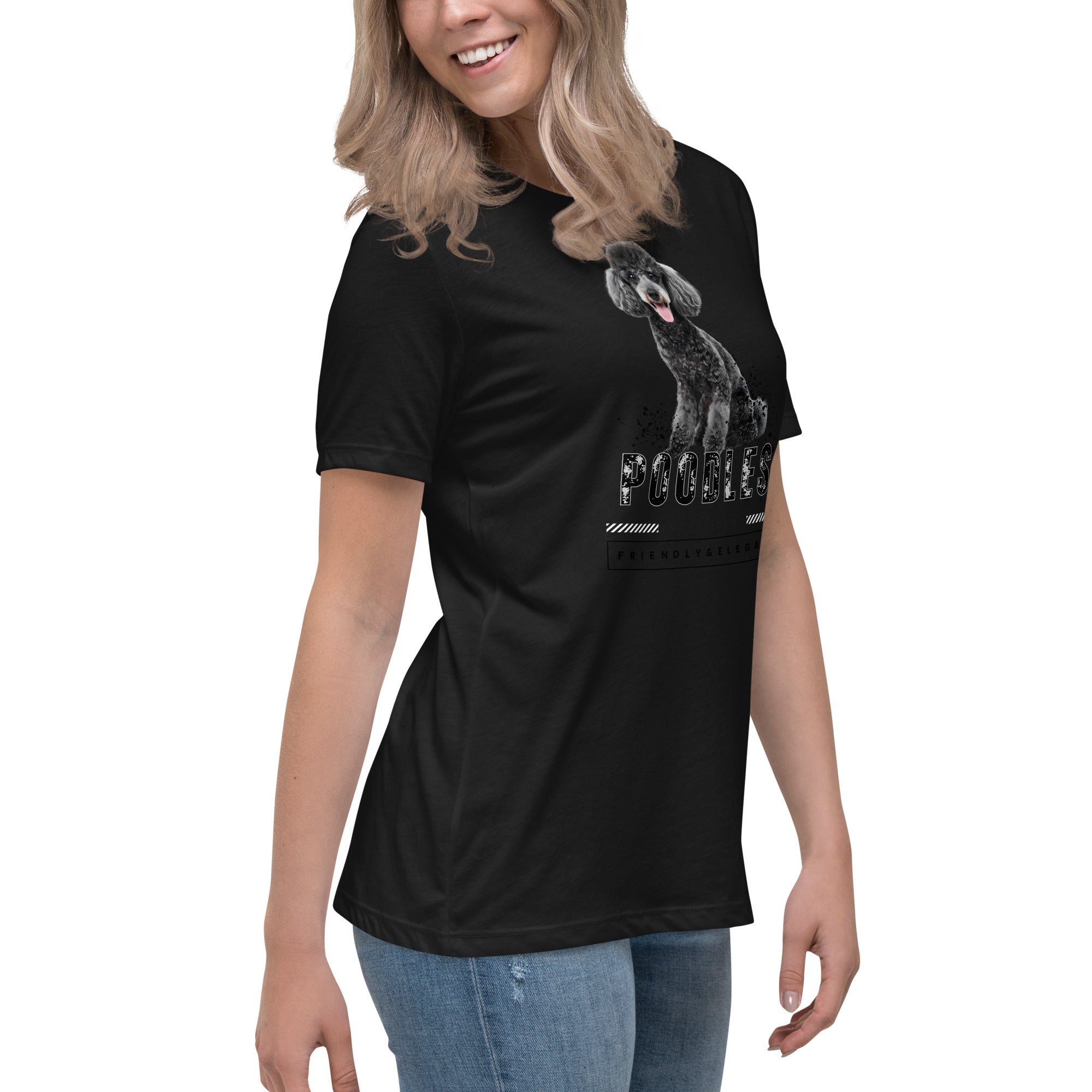 Poodle Women's Relaxed T-Shirt