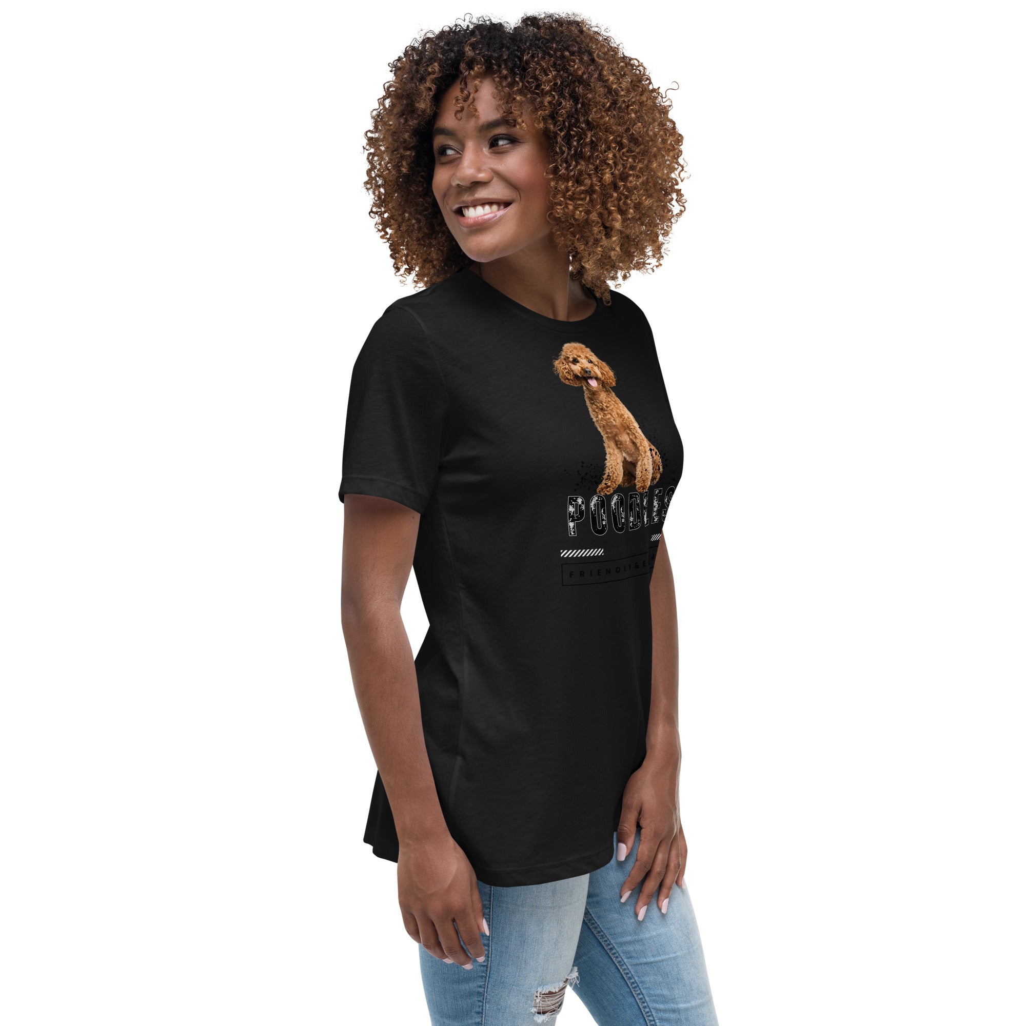 Poodle Women's Relaxed T-Shirt