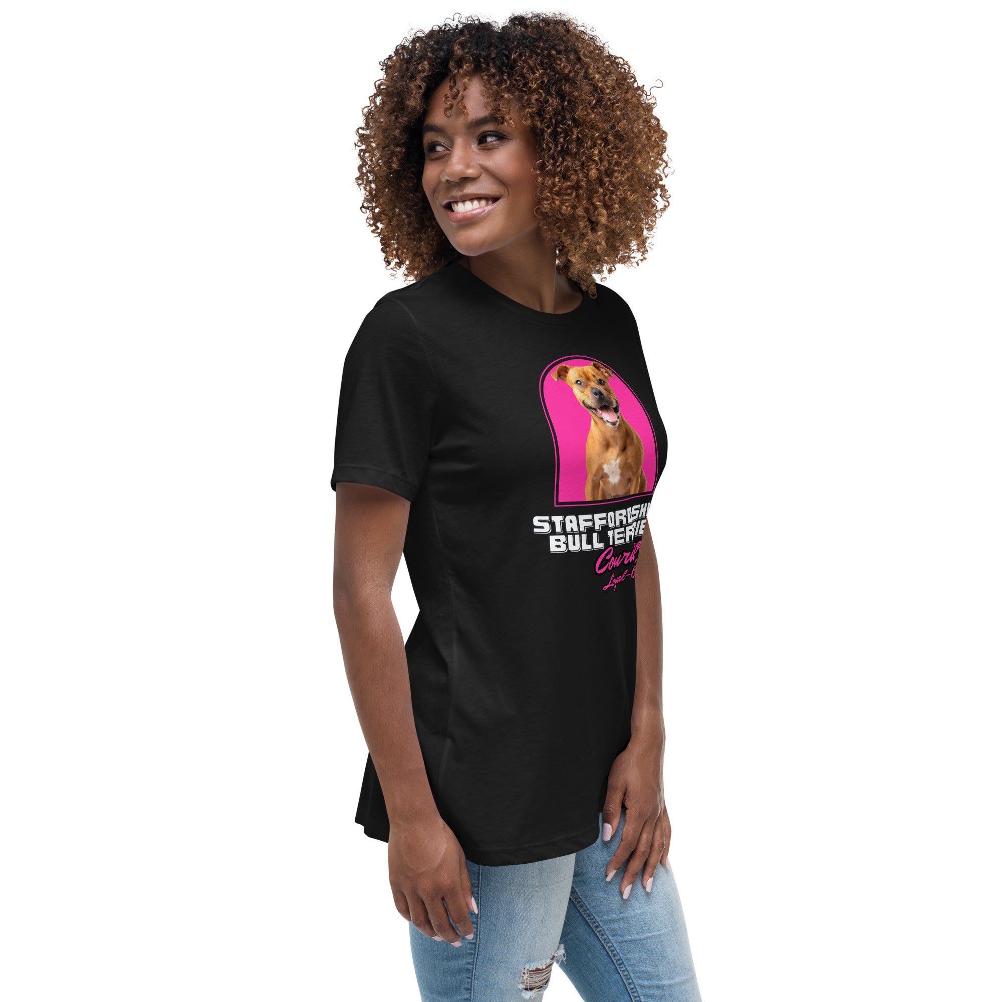 Staffordshire Bull Terrier Women's Relaxed T-Shirt