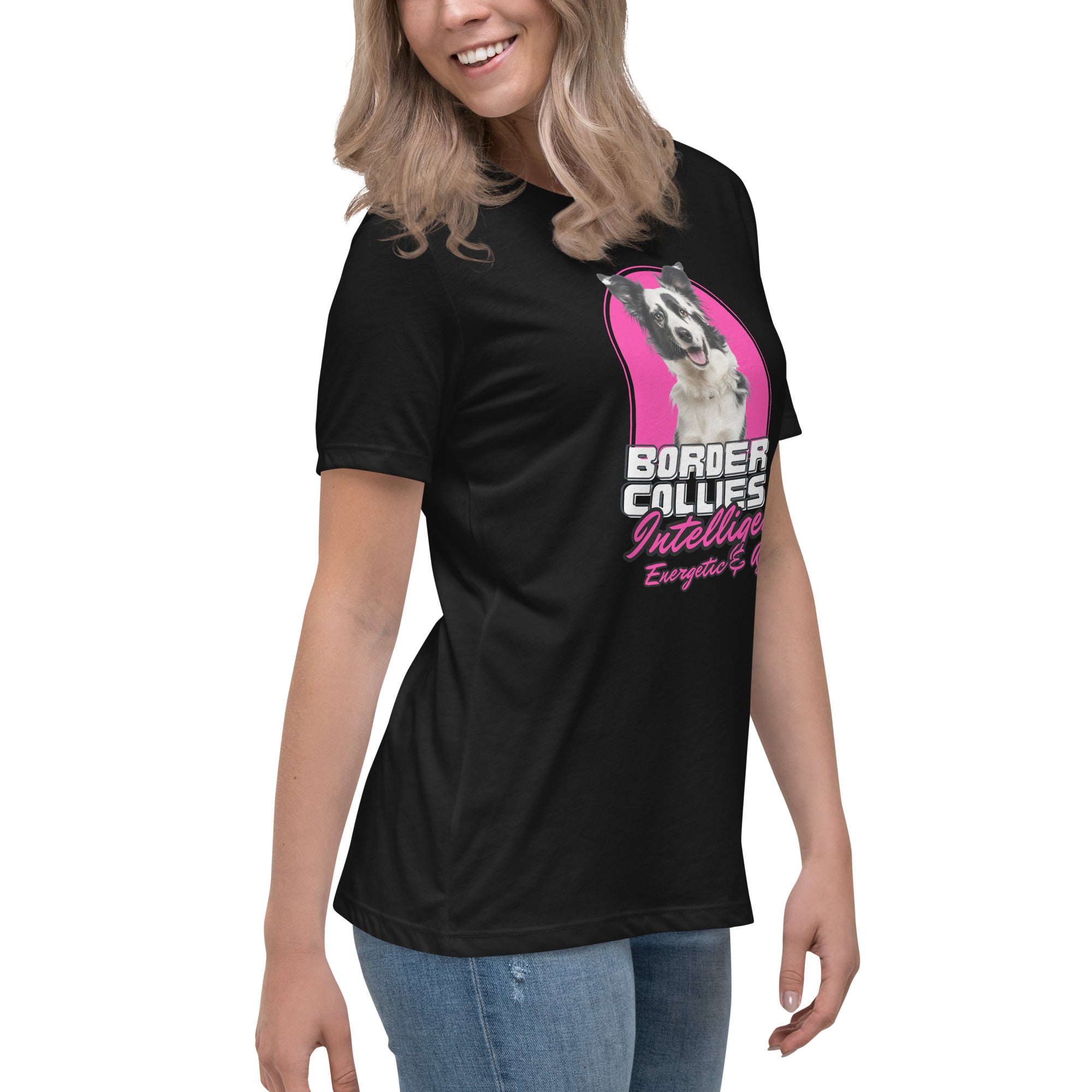 Border Collie Women's Relaxed T-Shirt