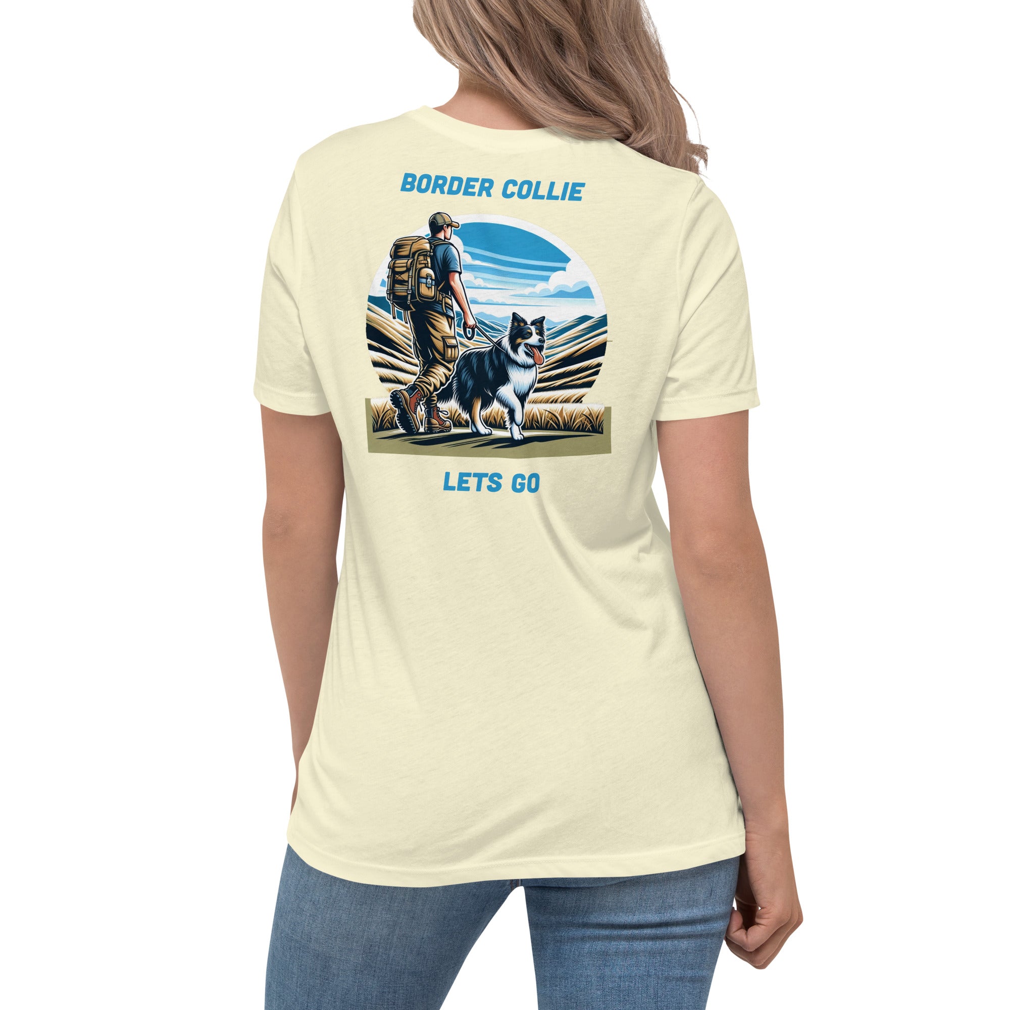 Border Collie Women's Relaxed T-Shirt