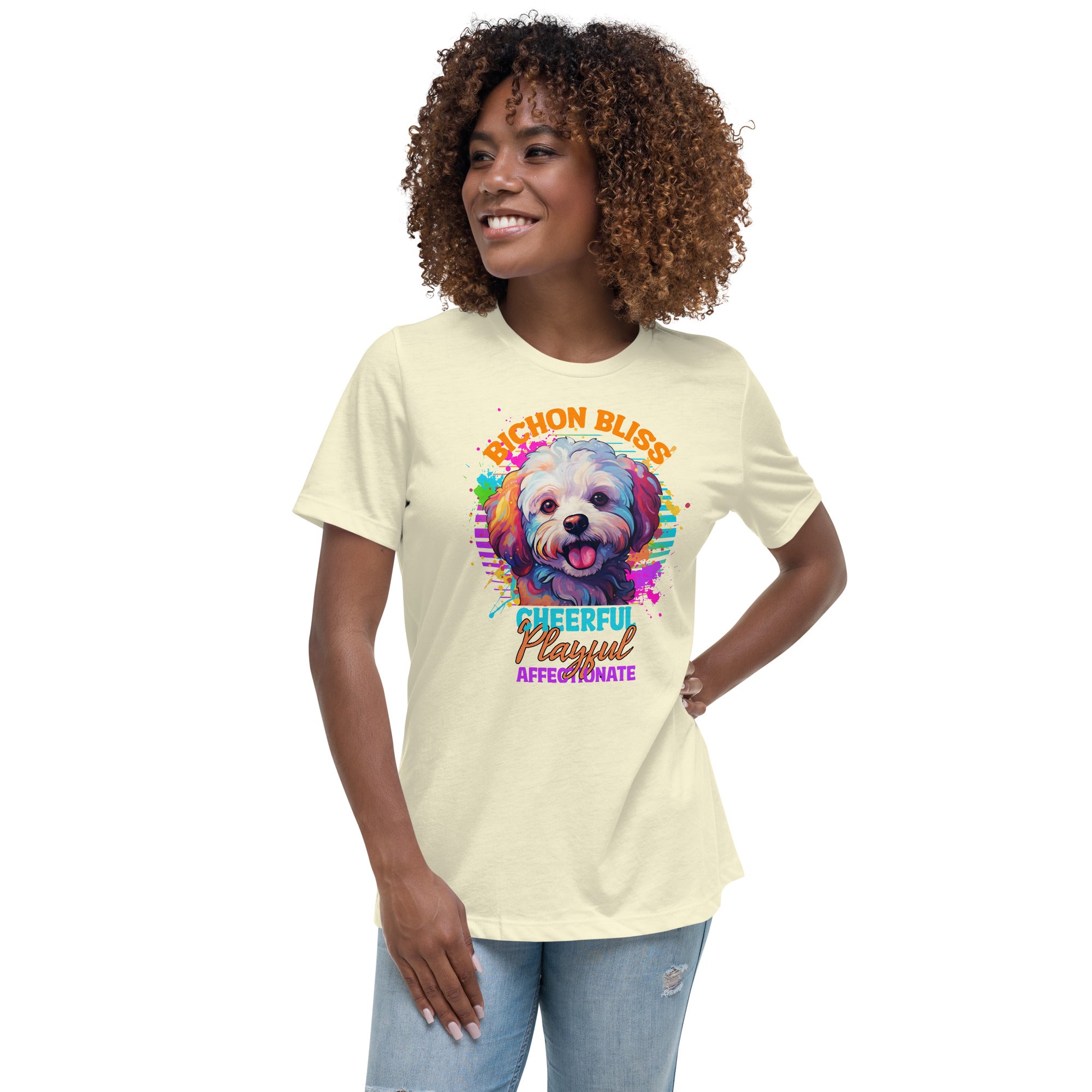 Bichon Frise Women's Relaxed T-Shirt