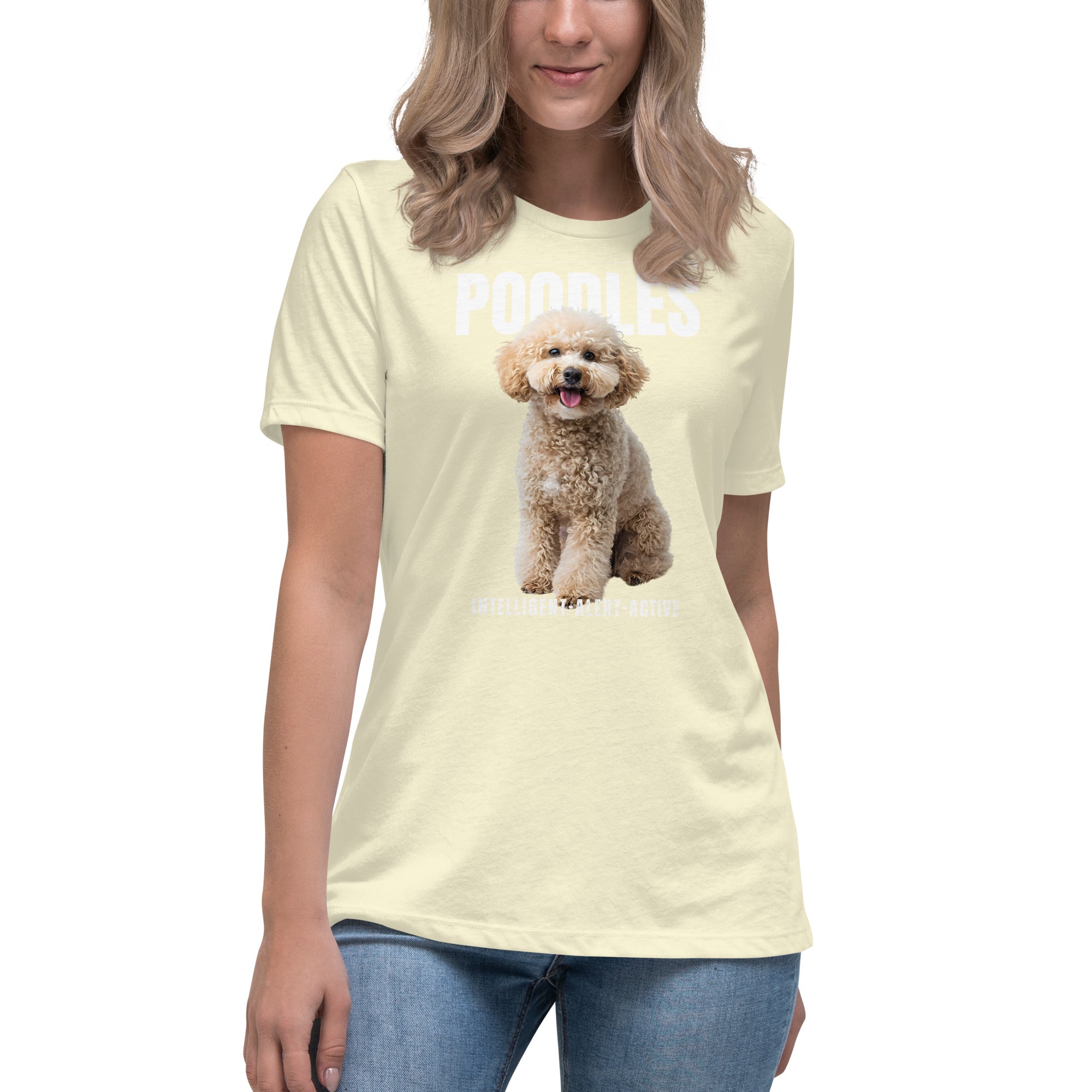 Poodle Women's Relaxed T-Shirt