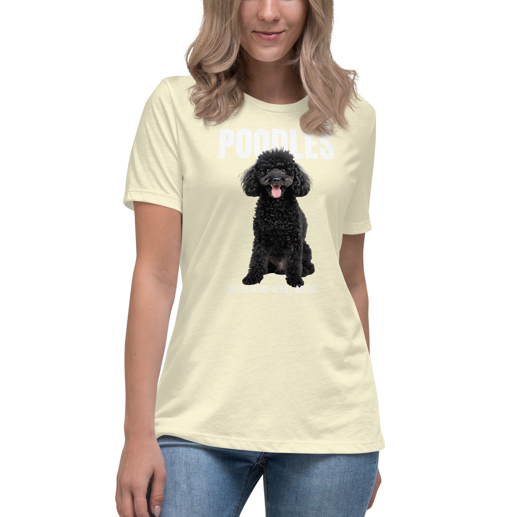 Poodle Women's Relaxed T-Shirt