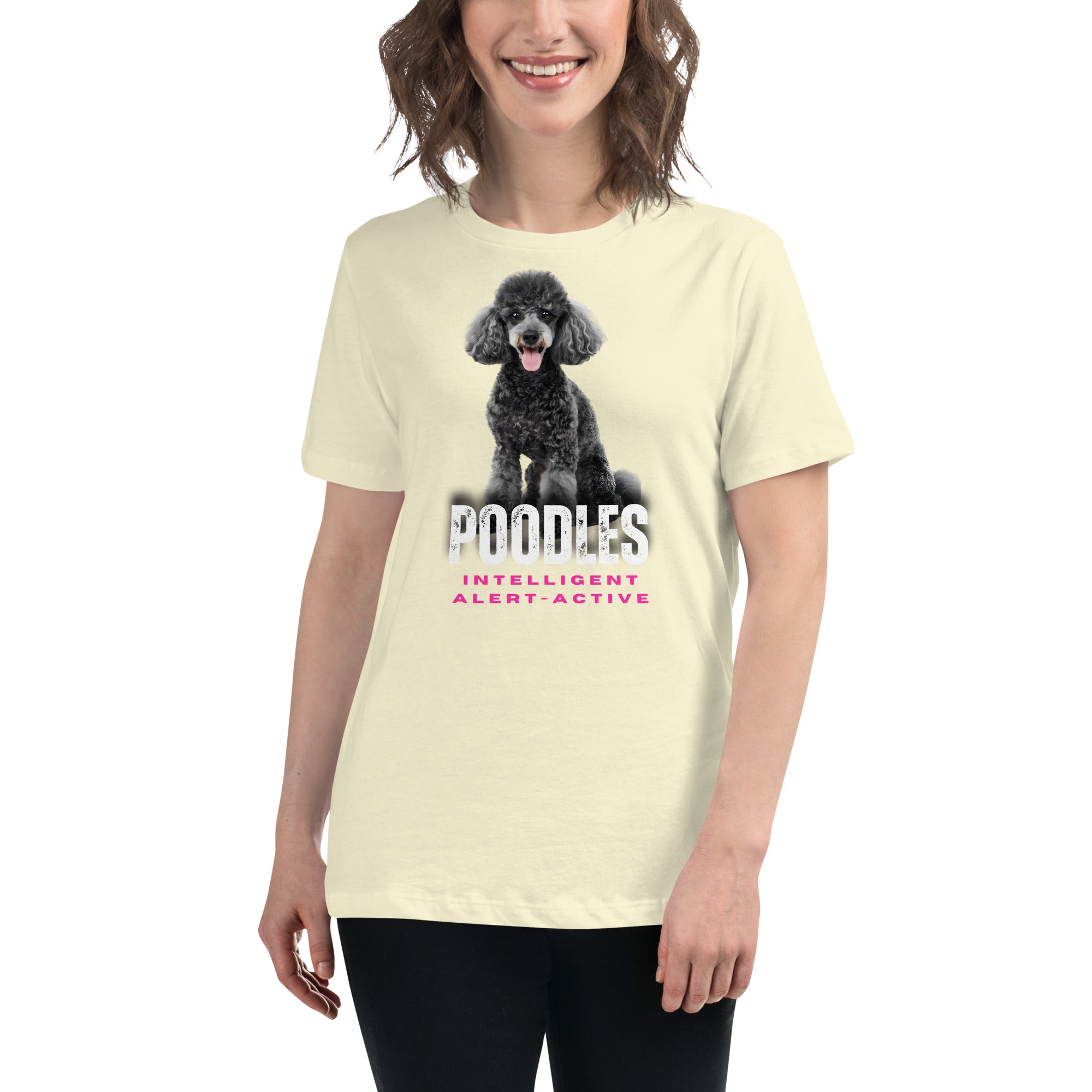 Poodle Women's Relaxed T-Shirt