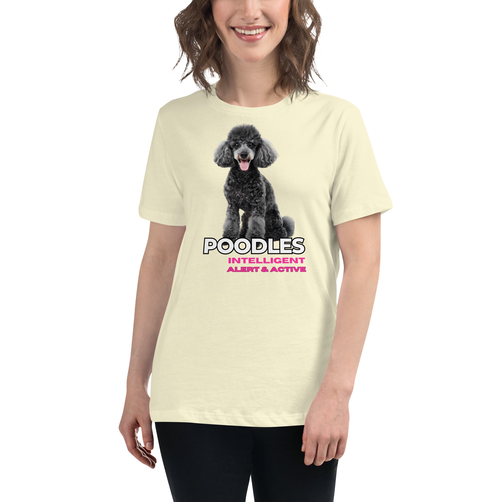 Poodle Women's Relaxed T-Shirt