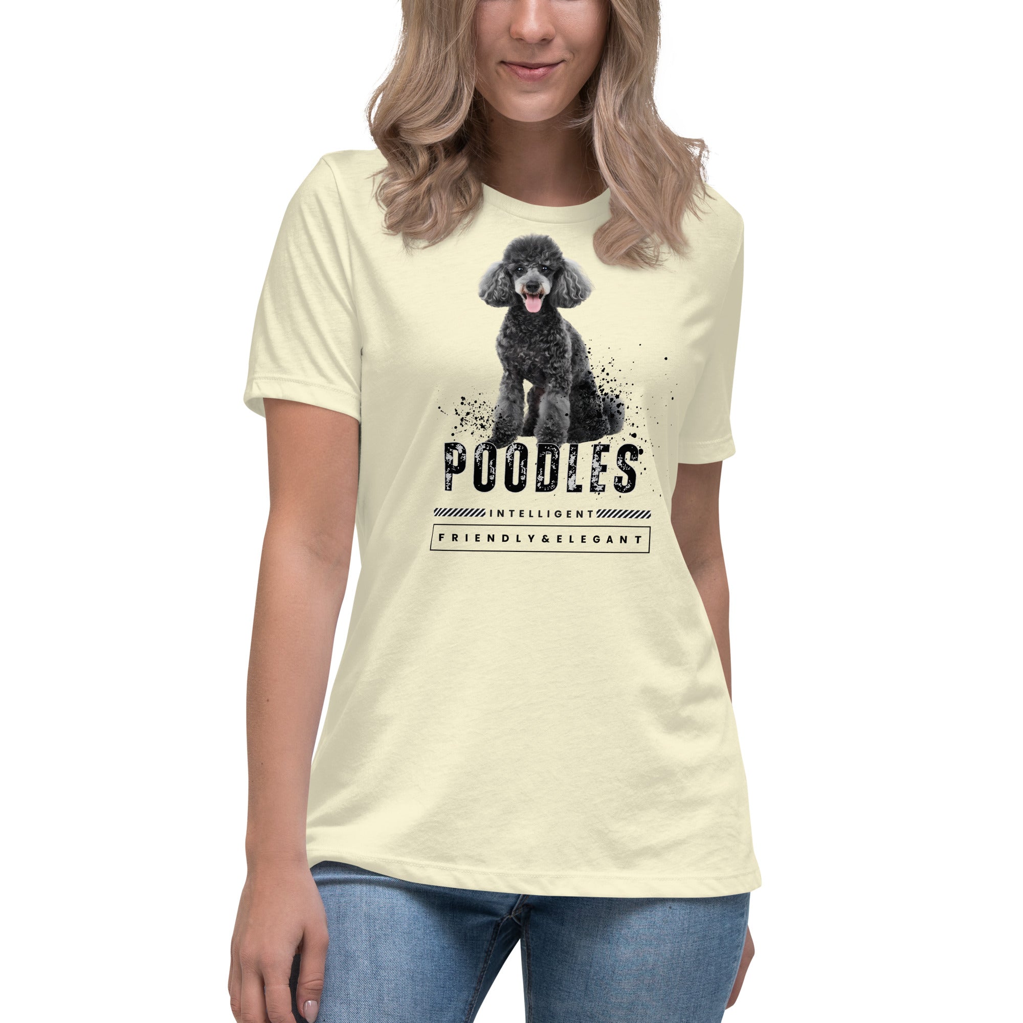 Poodle Women's Relaxed T-Shirt