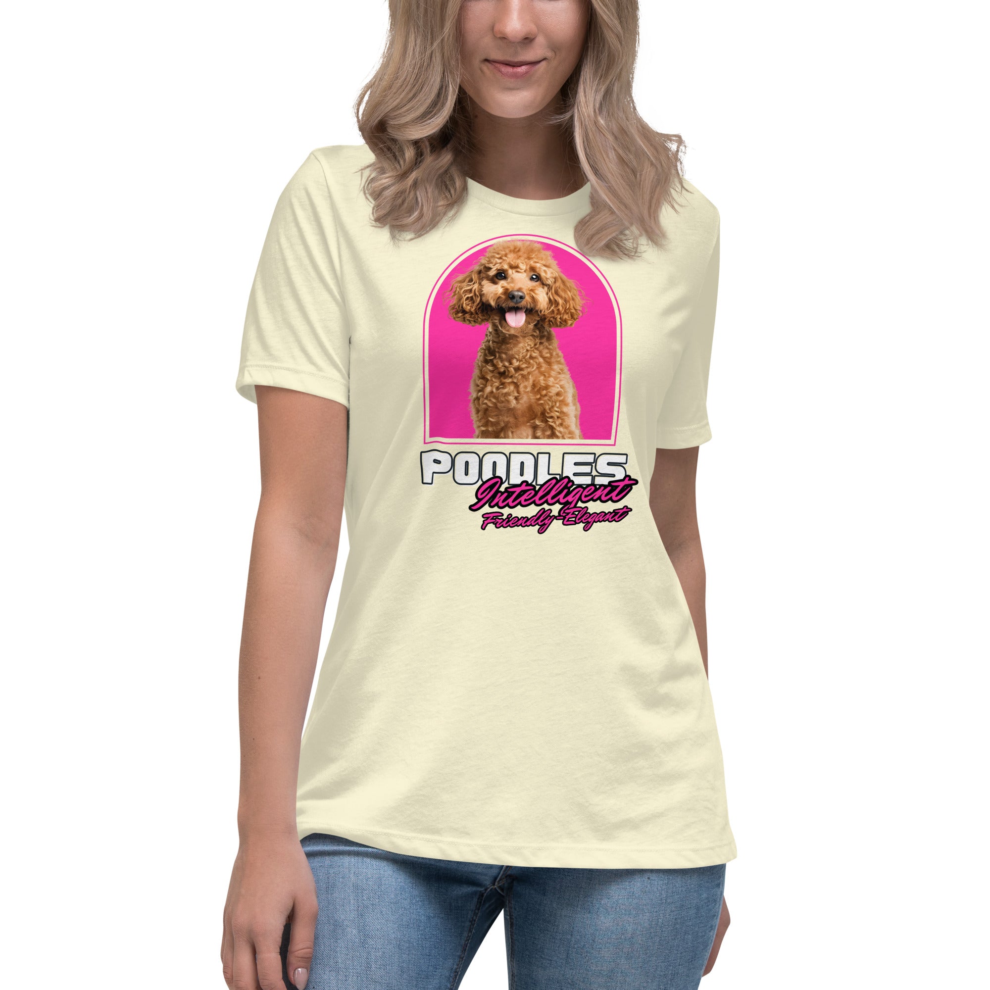 Poodle Women's Relaxed T-Shirt