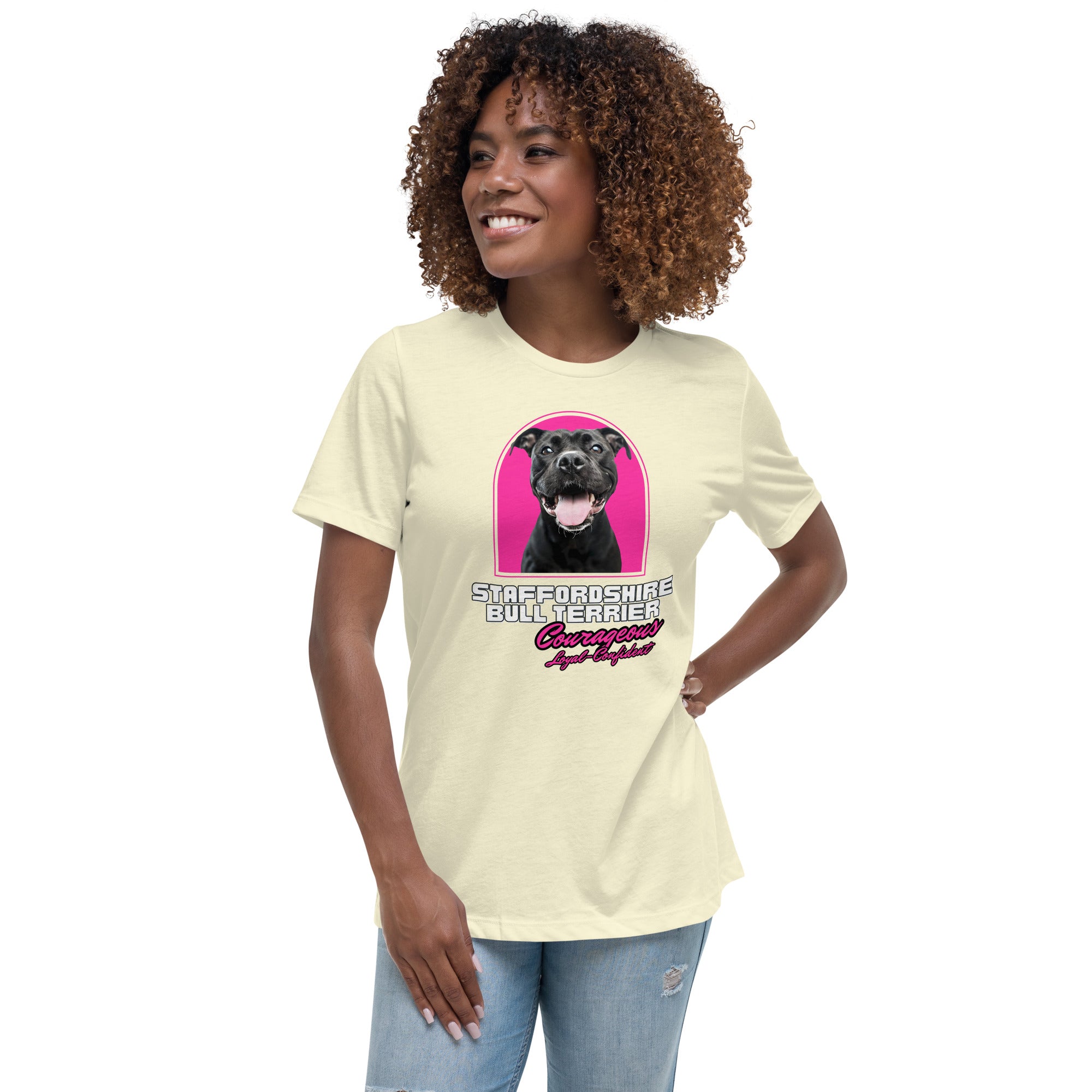 Staffordshire Bull Terrier Women's Relaxed T-Shirt