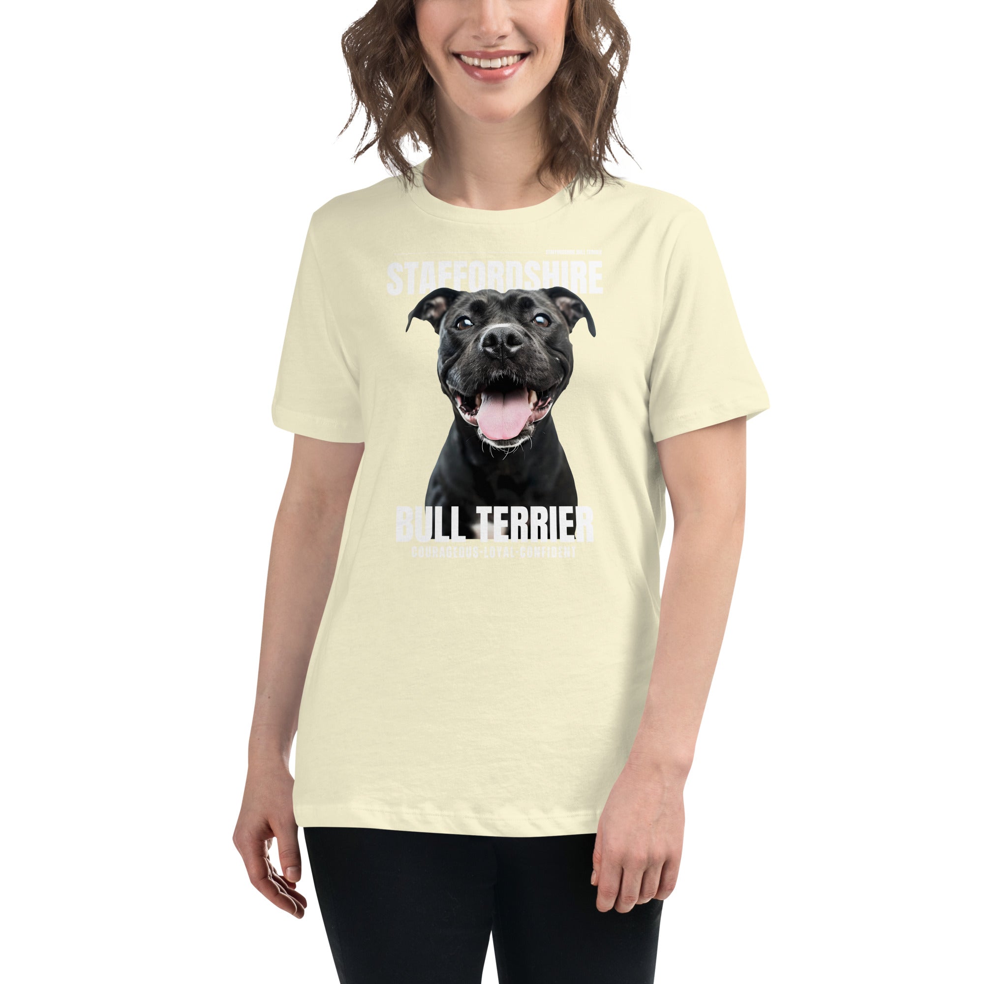 Staffordshire Bull Terrier Women's Relaxed T-Shirt