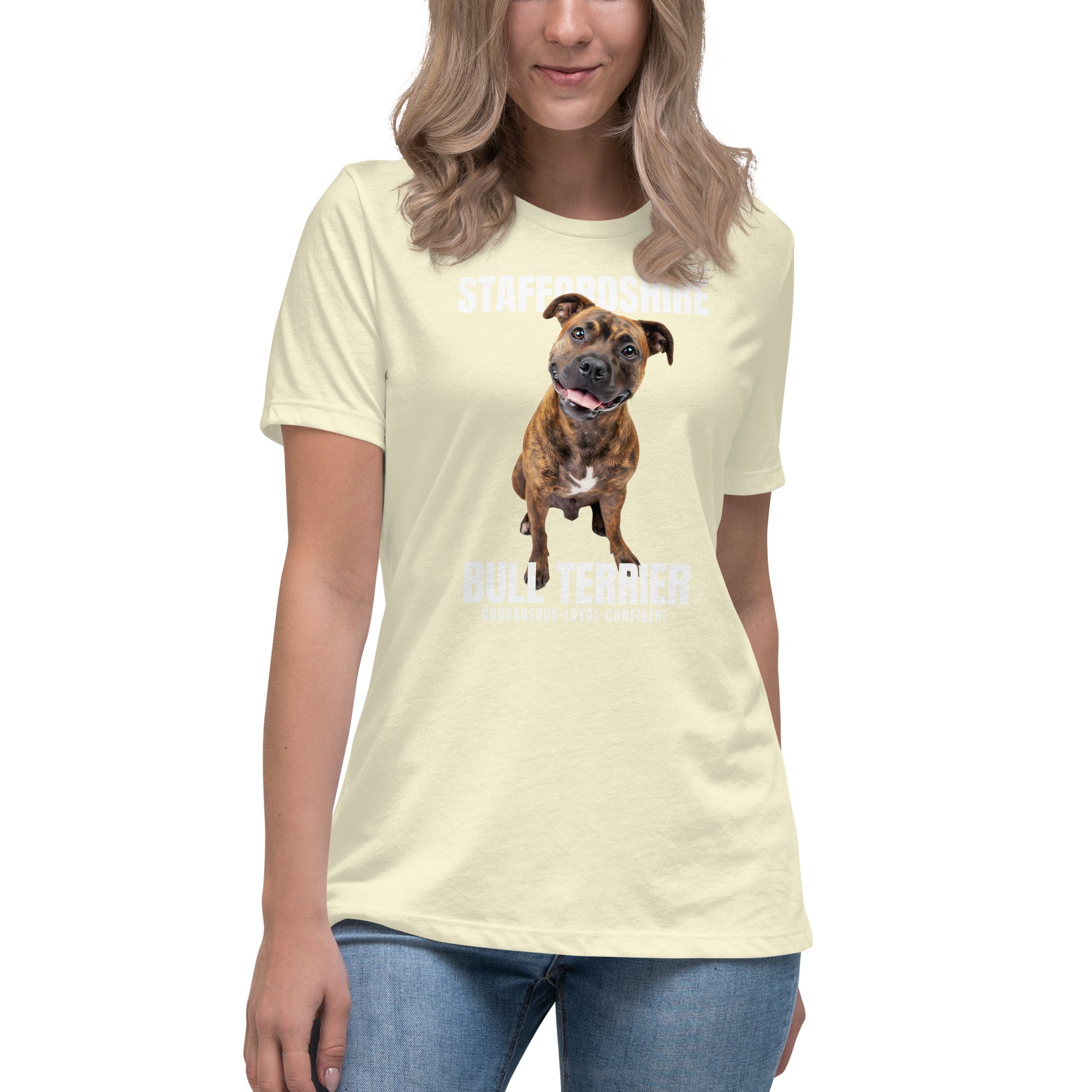 Staffordshire Bull Terrier Women's Relaxed T-Shirt