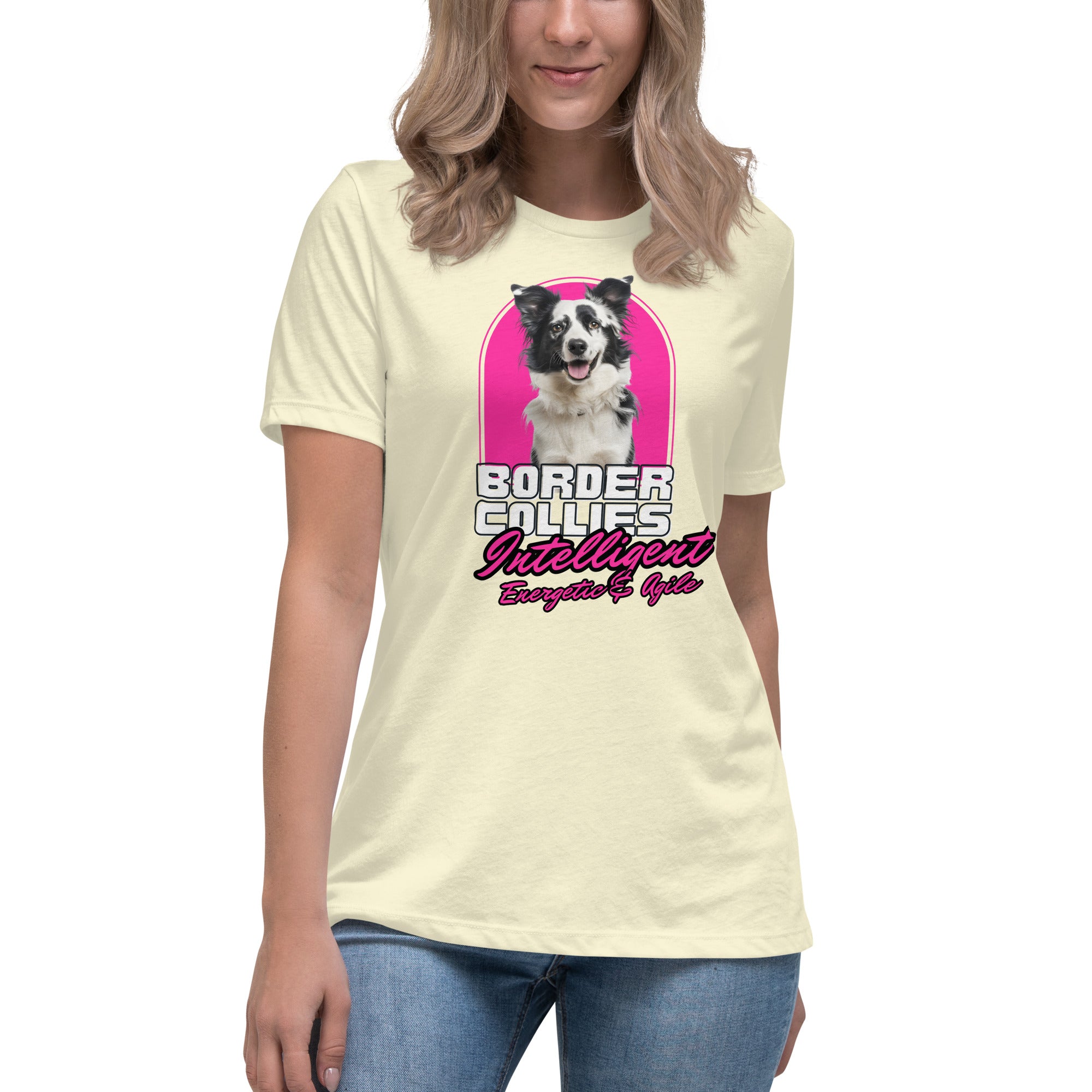 Border Collie Women's Relaxed T-Shirt