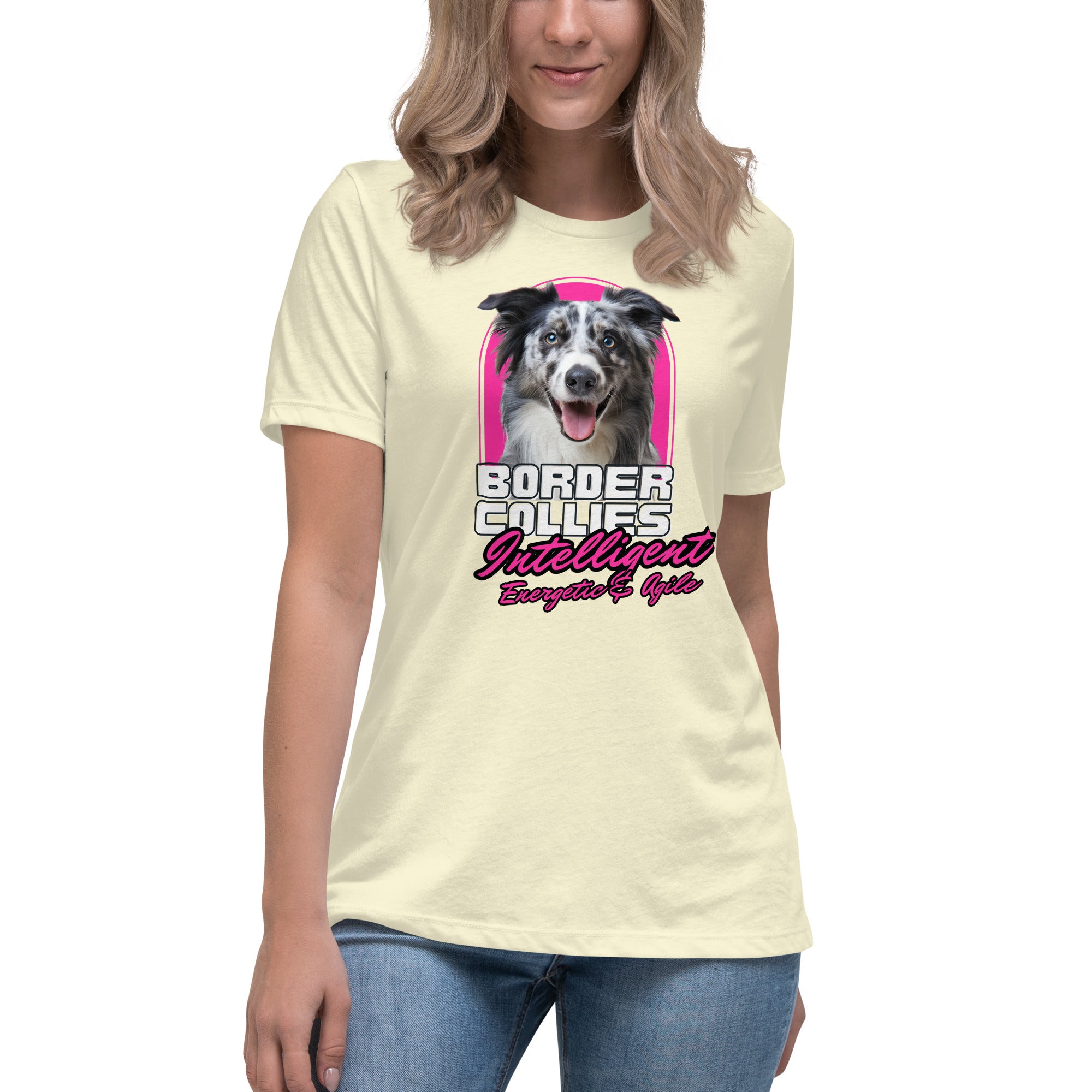 Border Collie Women's Relaxed T-Shirt