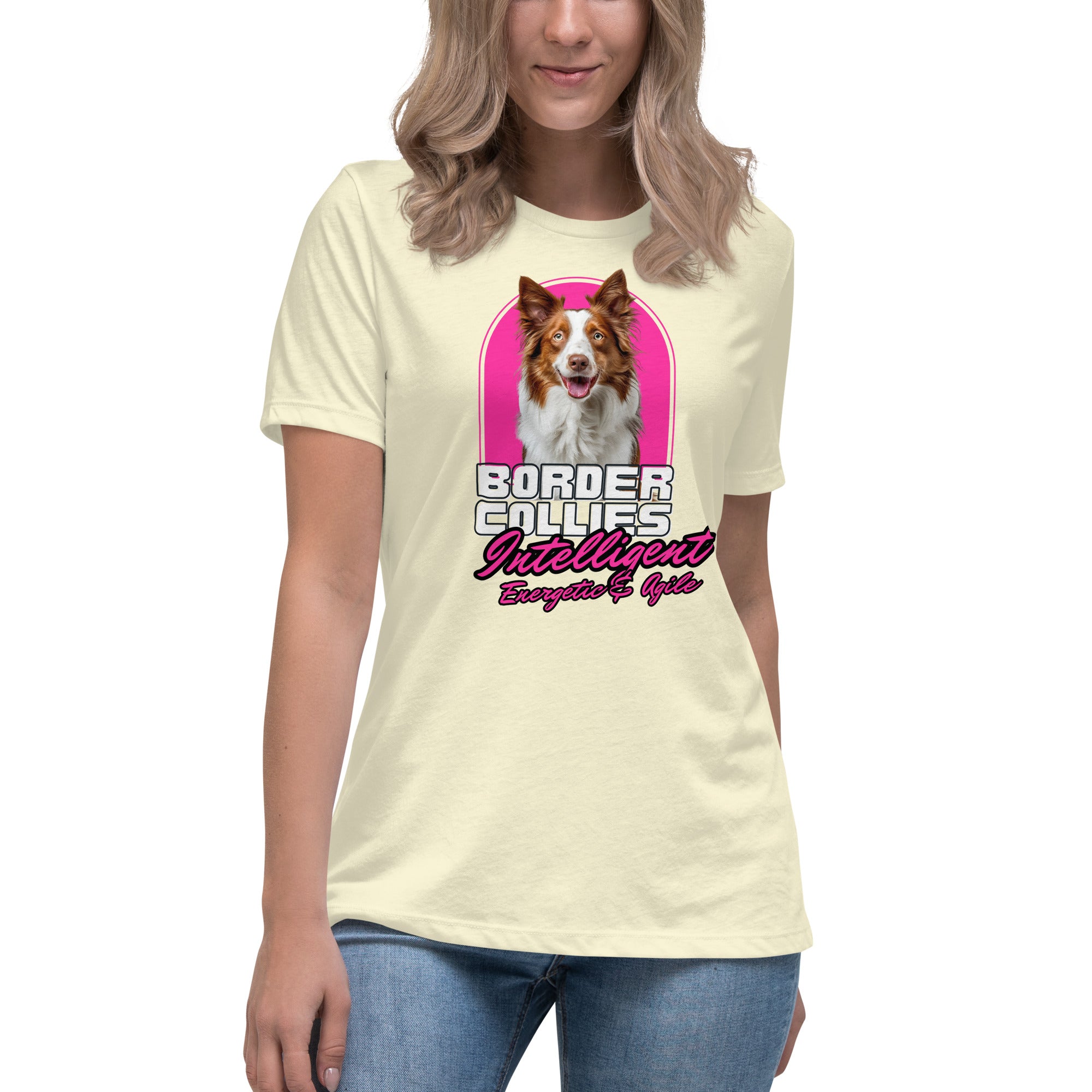 Border Collie Women's Relaxed T-Shirt