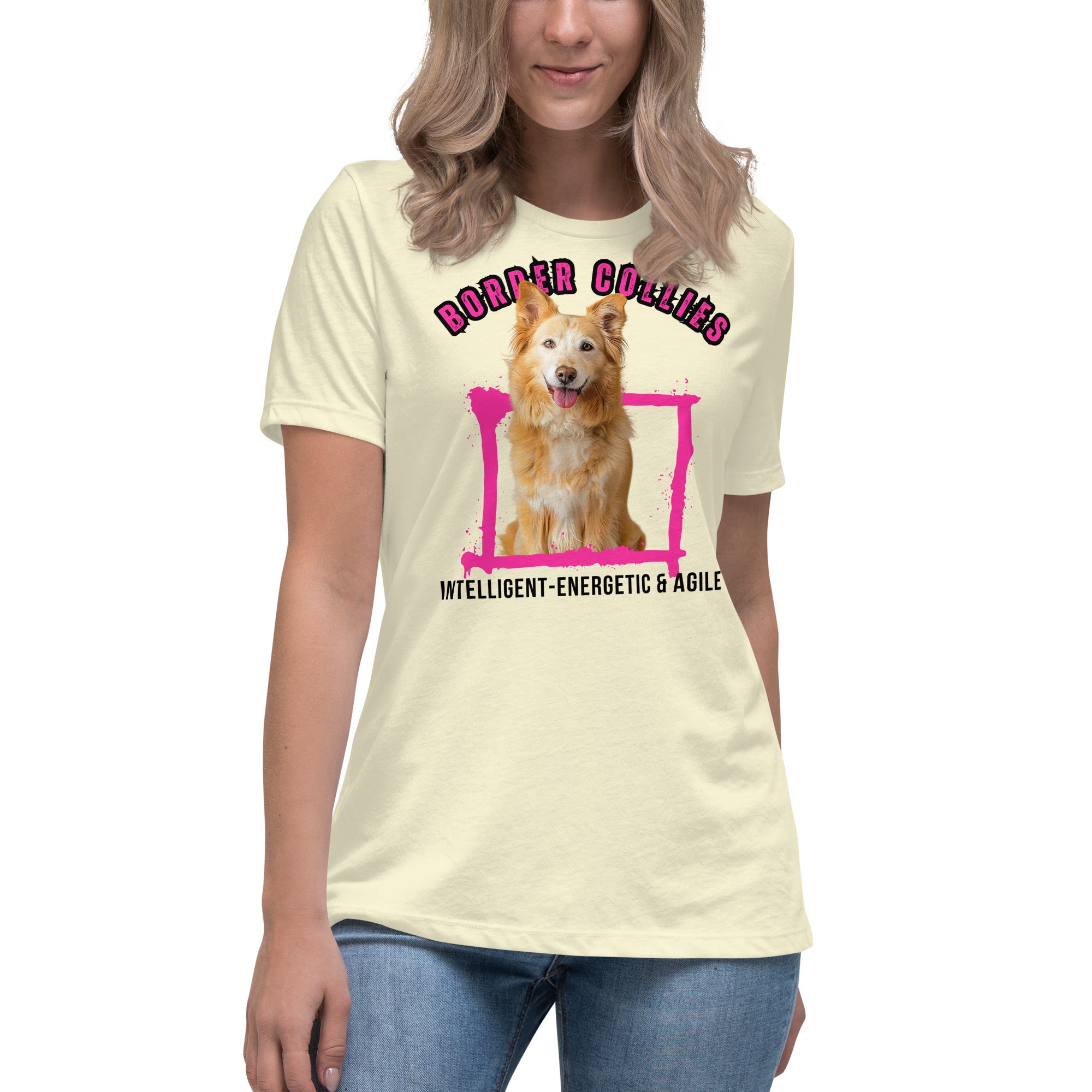 Border Collie Women's Relaxed T-Shirt