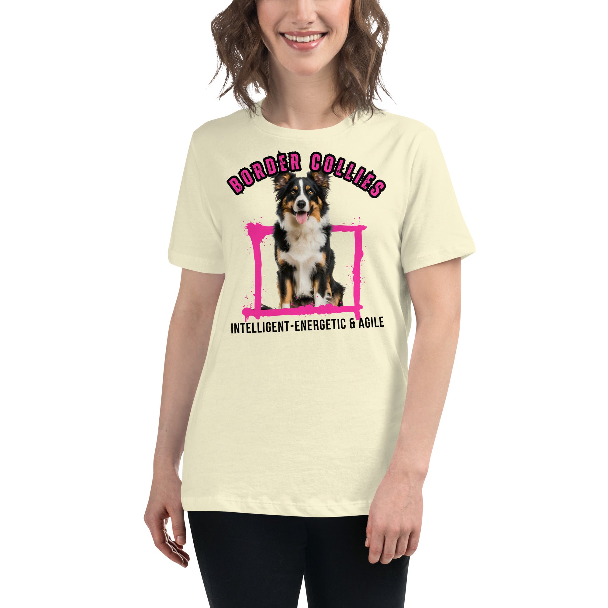 Border Collie Women's Relaxed T-Shirt