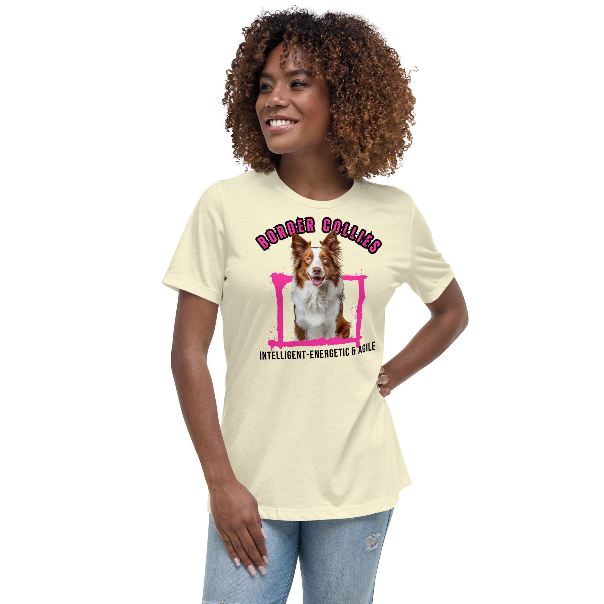 Border Collie Women's Relaxed T-Shirt