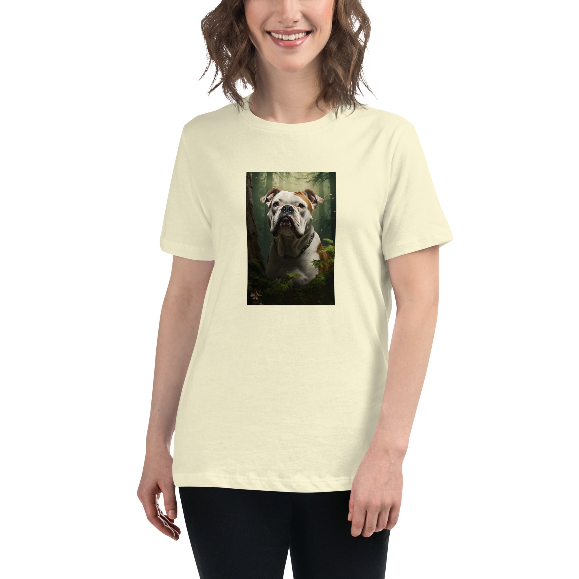 American Bulldog Women's Relaxed T-Shirt