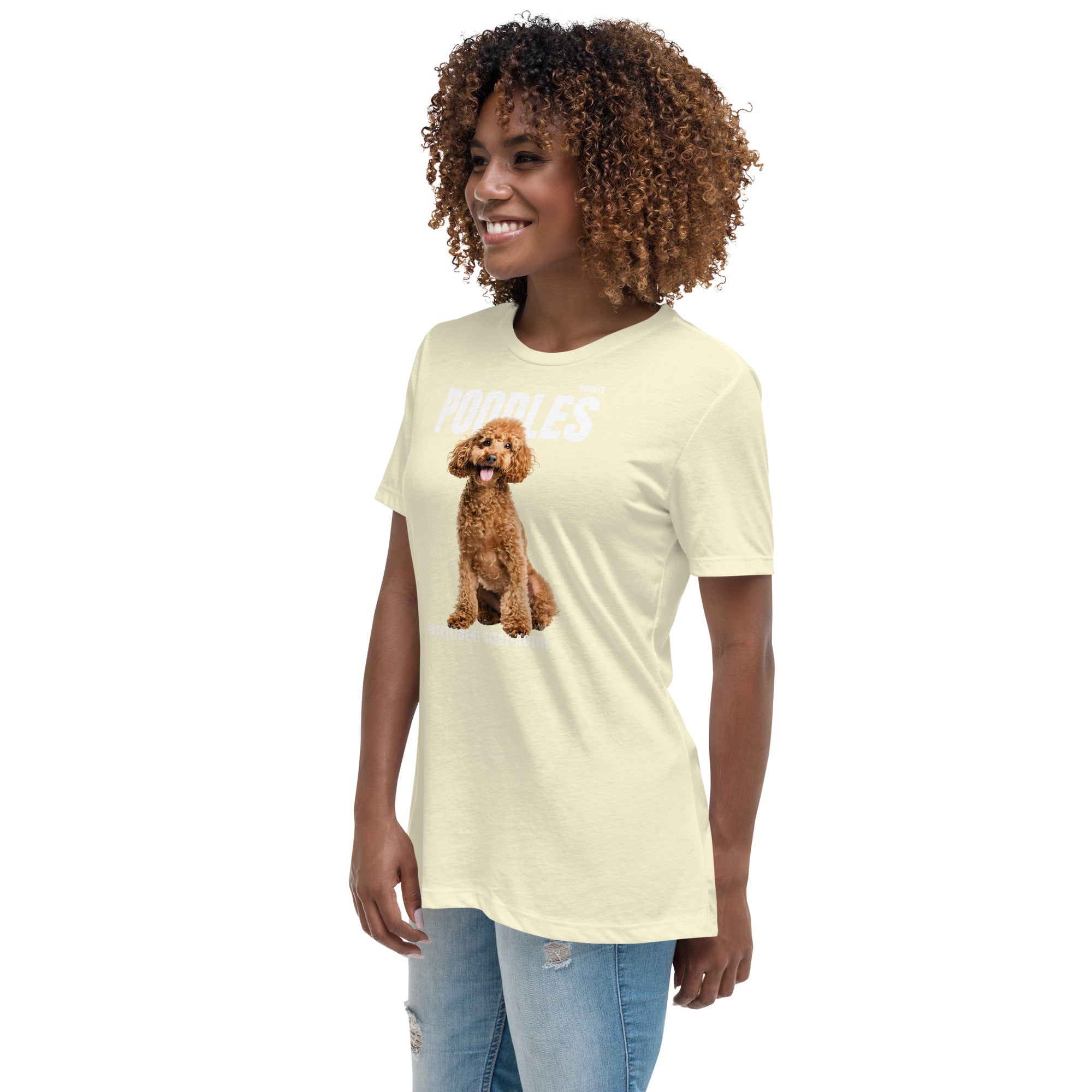 Poodle Women's Relaxed T-Shirt