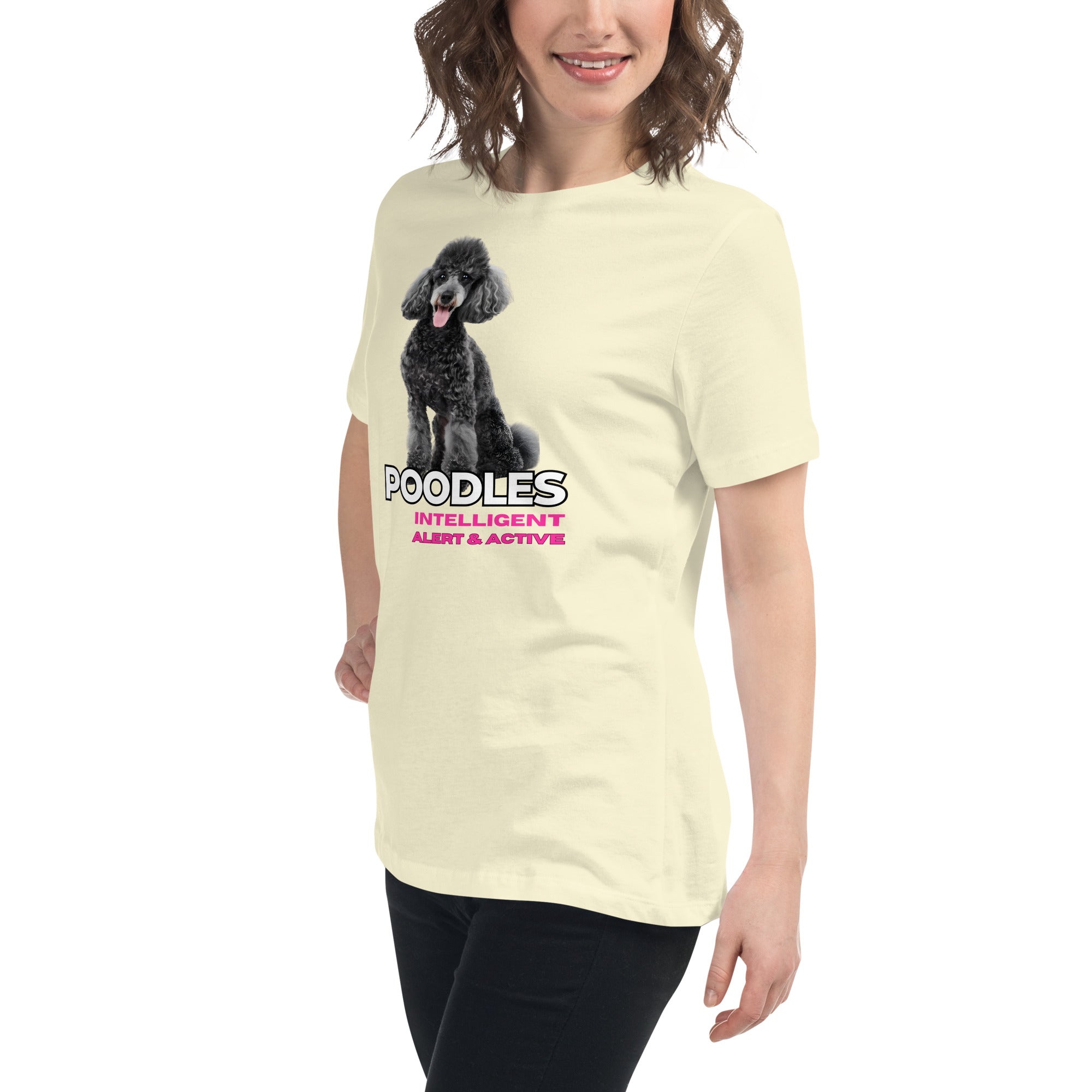 Poodle Women's Relaxed T-Shirt