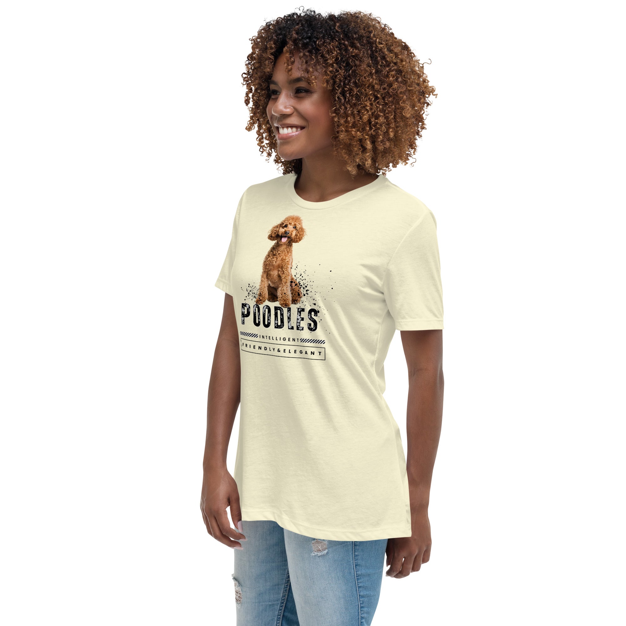 Poodle Women's Relaxed T-Shirt