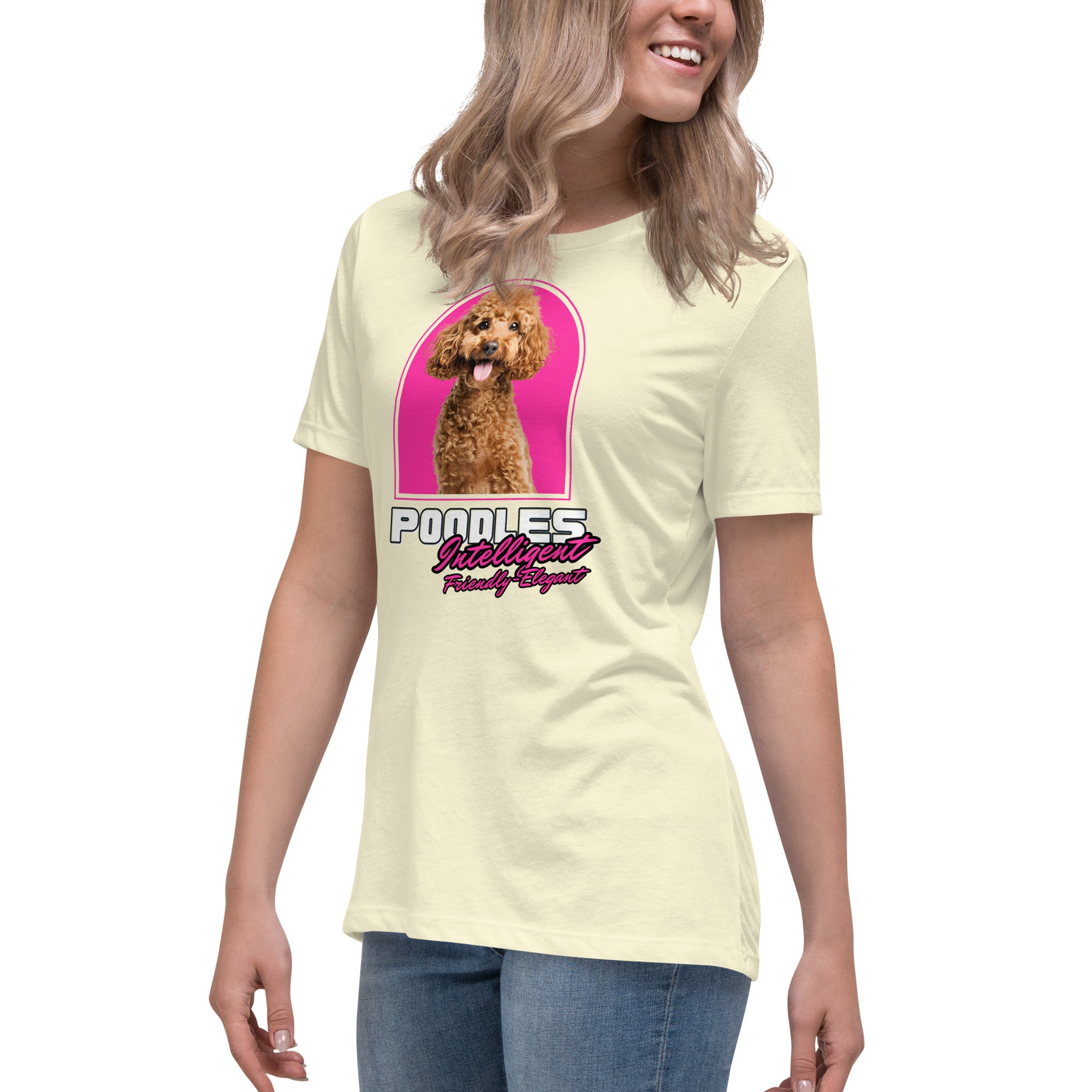 Poodle Women's Relaxed T-Shirt