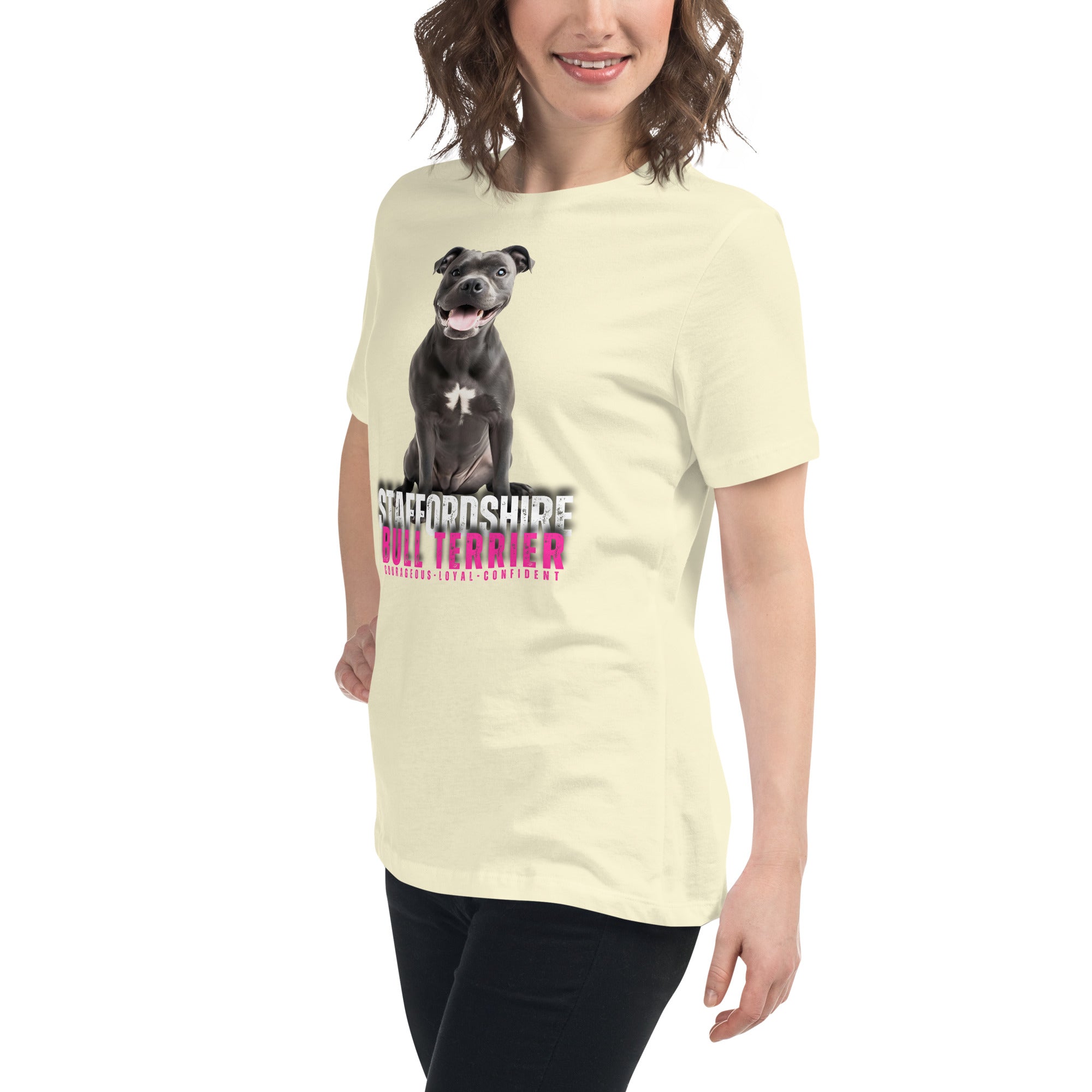 Staffordshire Bull Terrier Women's Relaxed T-Shirt