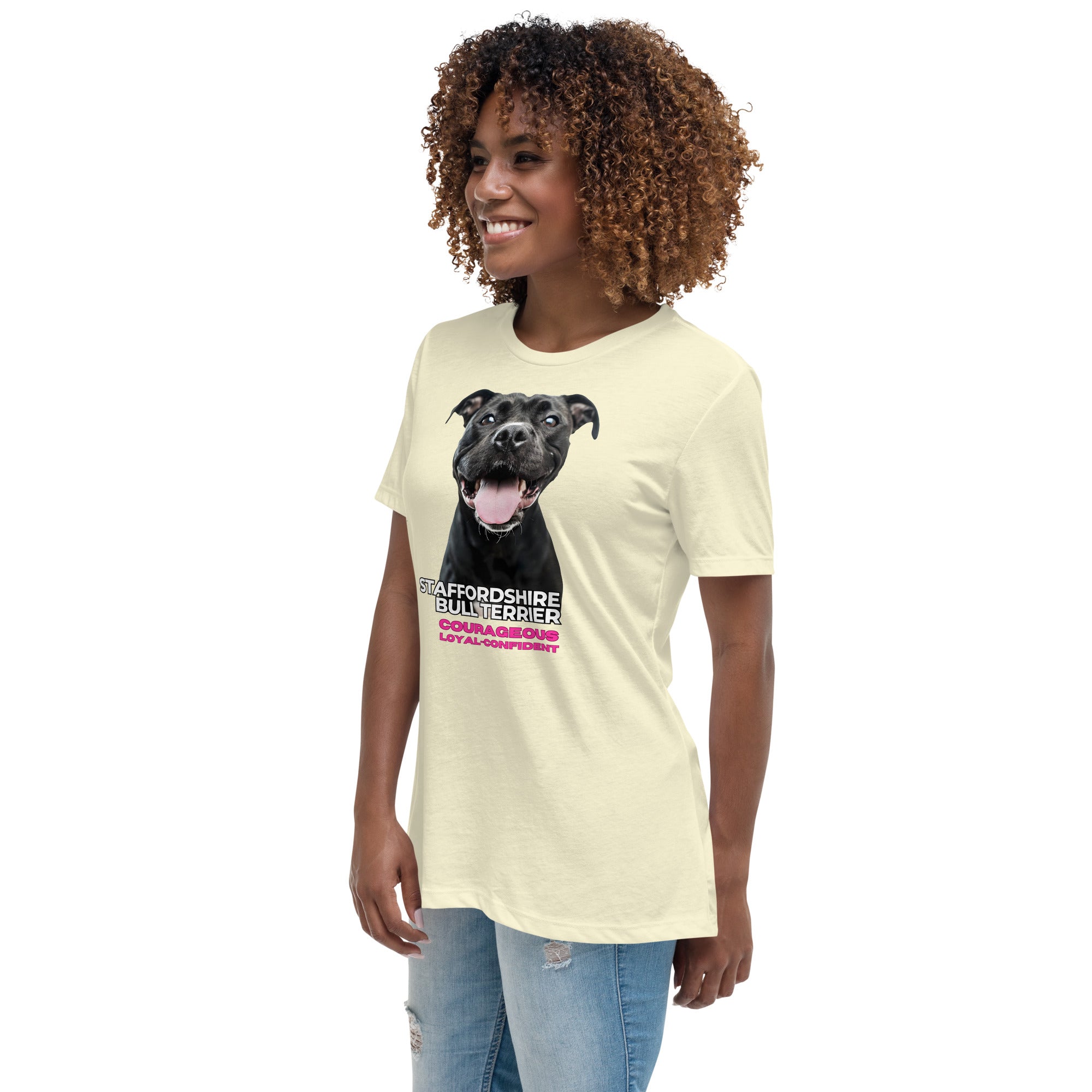 Staffordshire Bull Terrier Women's Relaxed T-Shirt