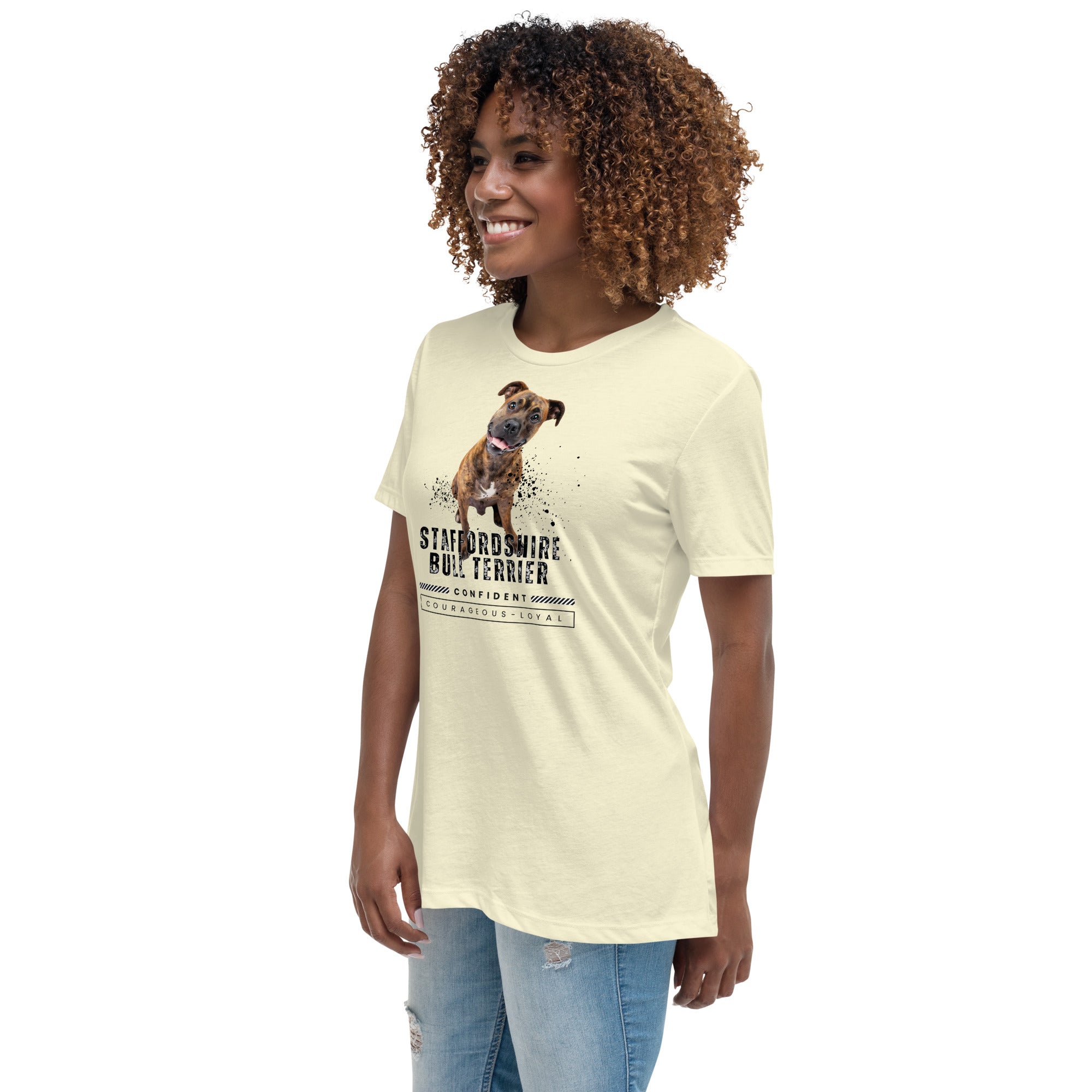 Staffordshire Bull Terrier Women's Relaxed T-Shirt