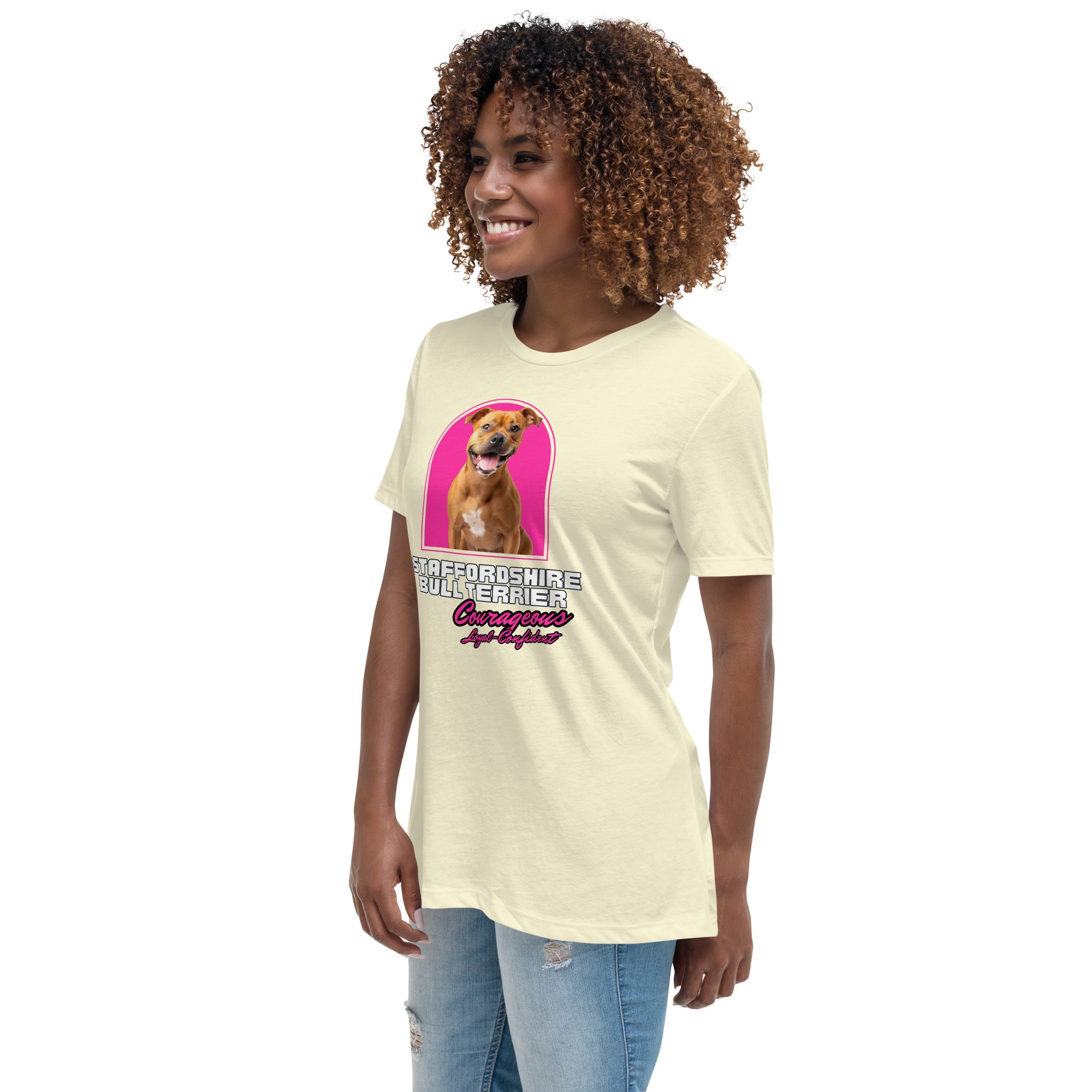 Staffordshire Bull Terrier Women's Relaxed T-Shirt