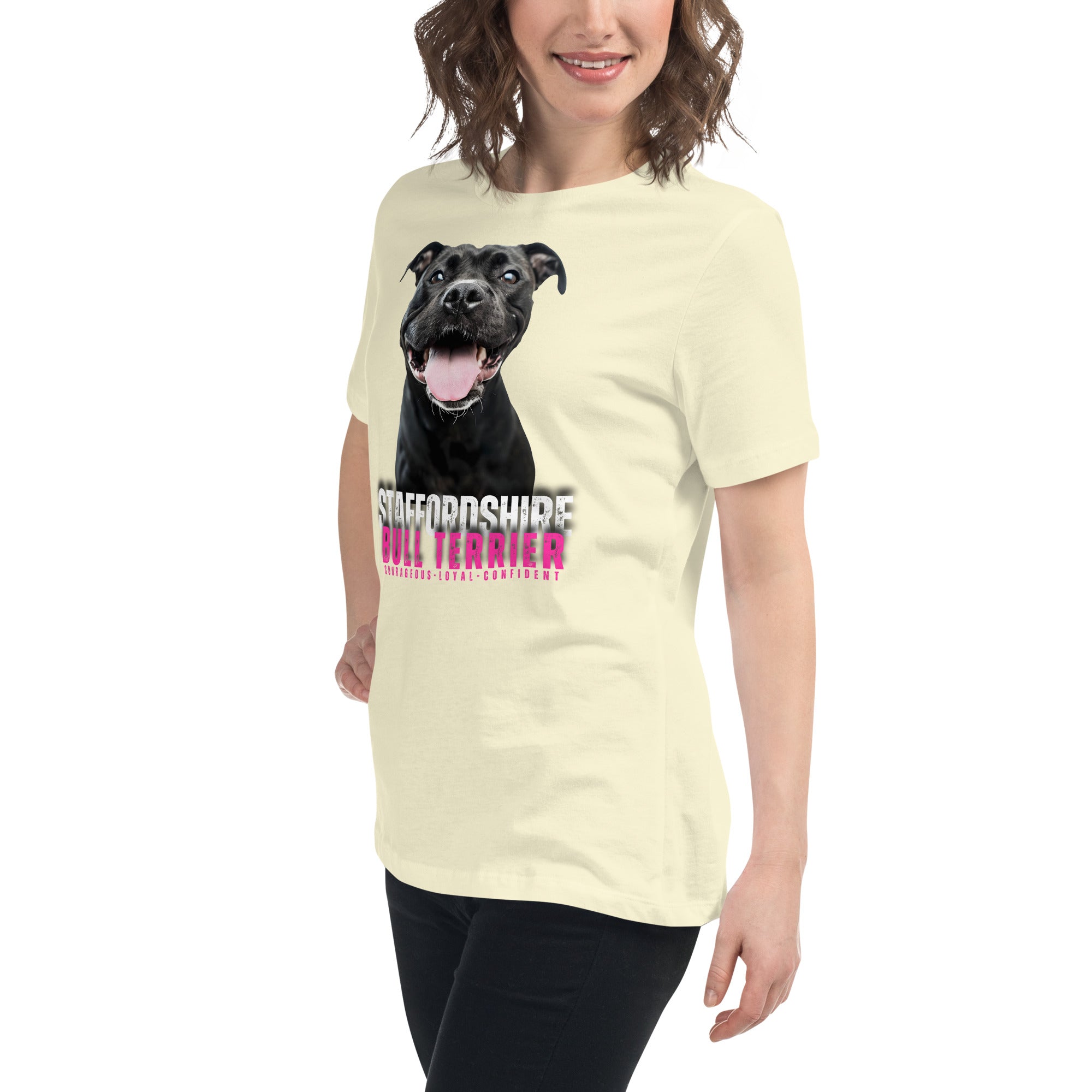 Staffordshire Bull Terrier Women's Relaxed T-Shirt