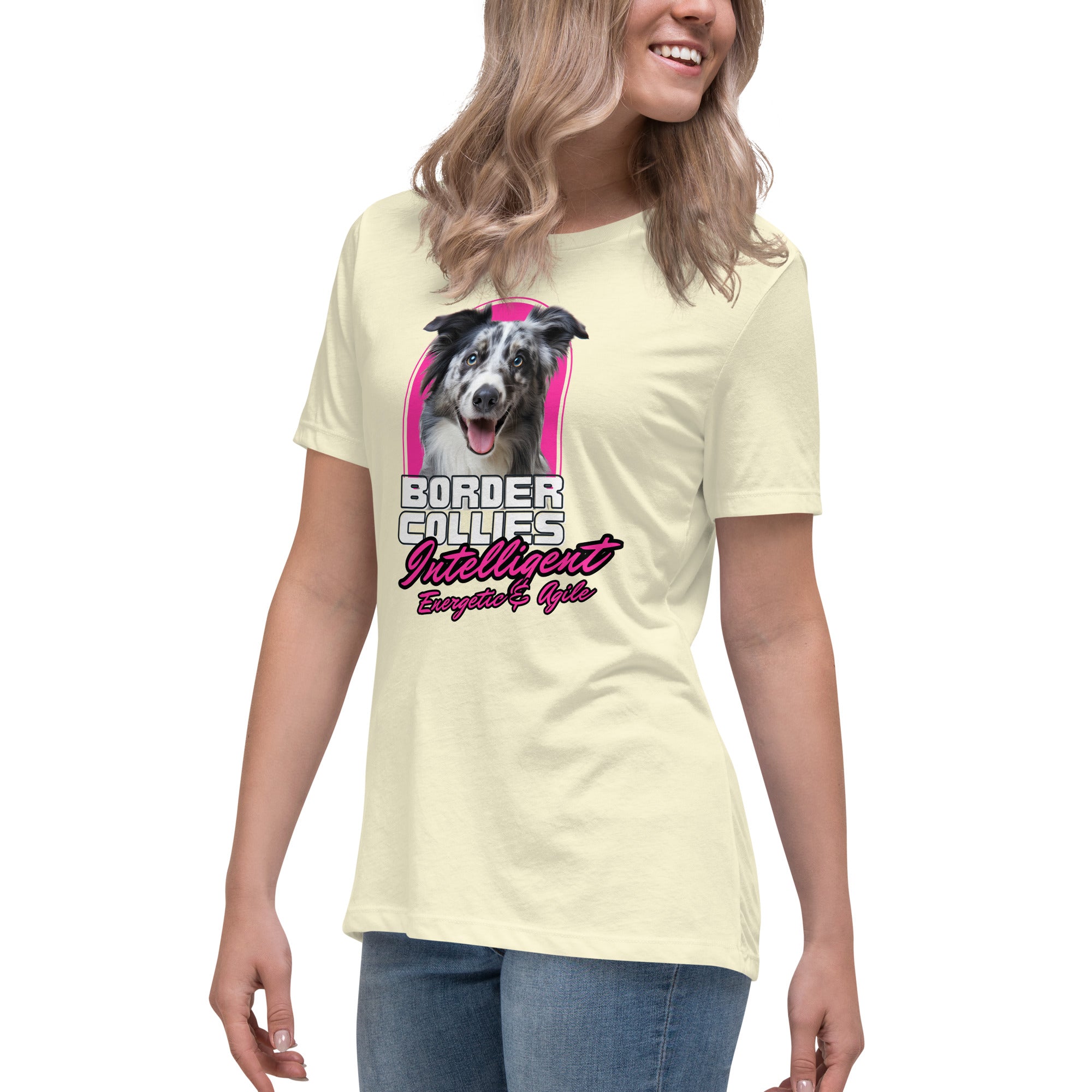 Border Collie Women's Relaxed T-Shirt