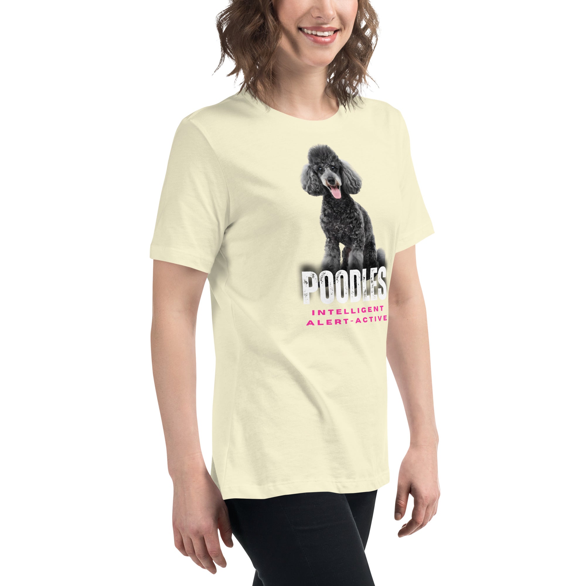 Poodle Women's Relaxed T-Shirt