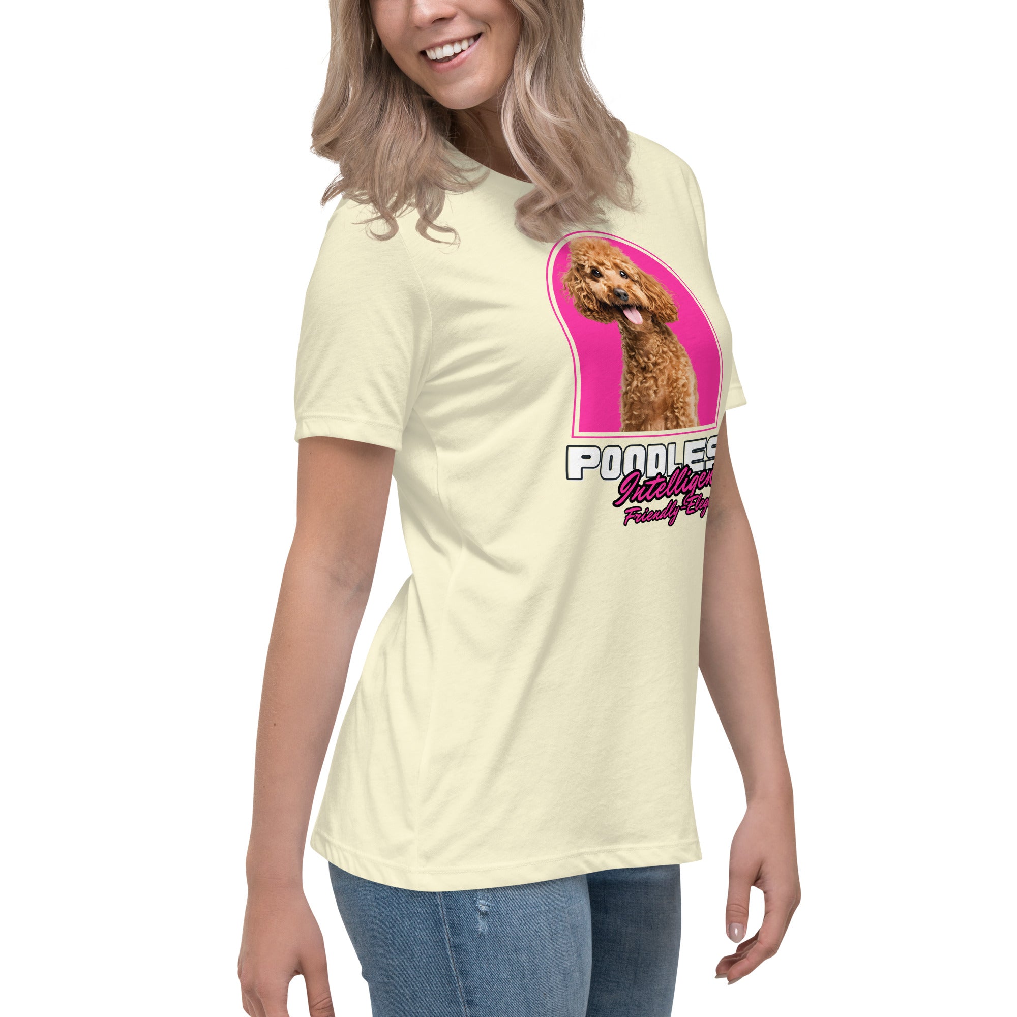 Poodle Women's Relaxed T-Shirt