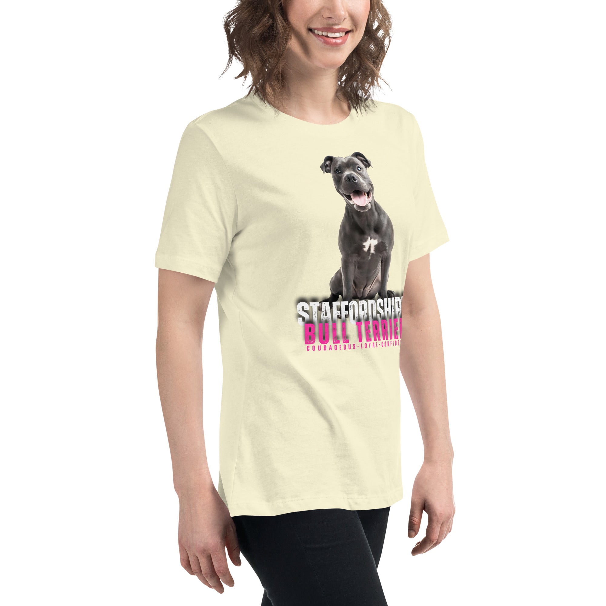 Staffordshire Bull Terrier Women's Relaxed T-Shirt