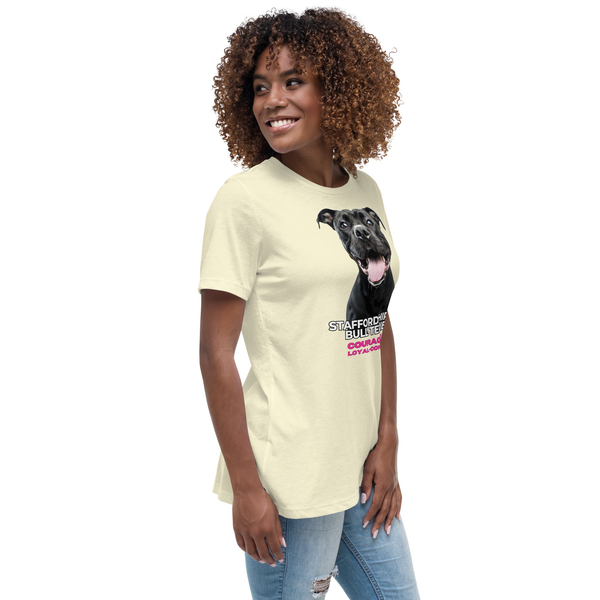 Staffordshire Bull Terrier Women's Relaxed T-Shirt