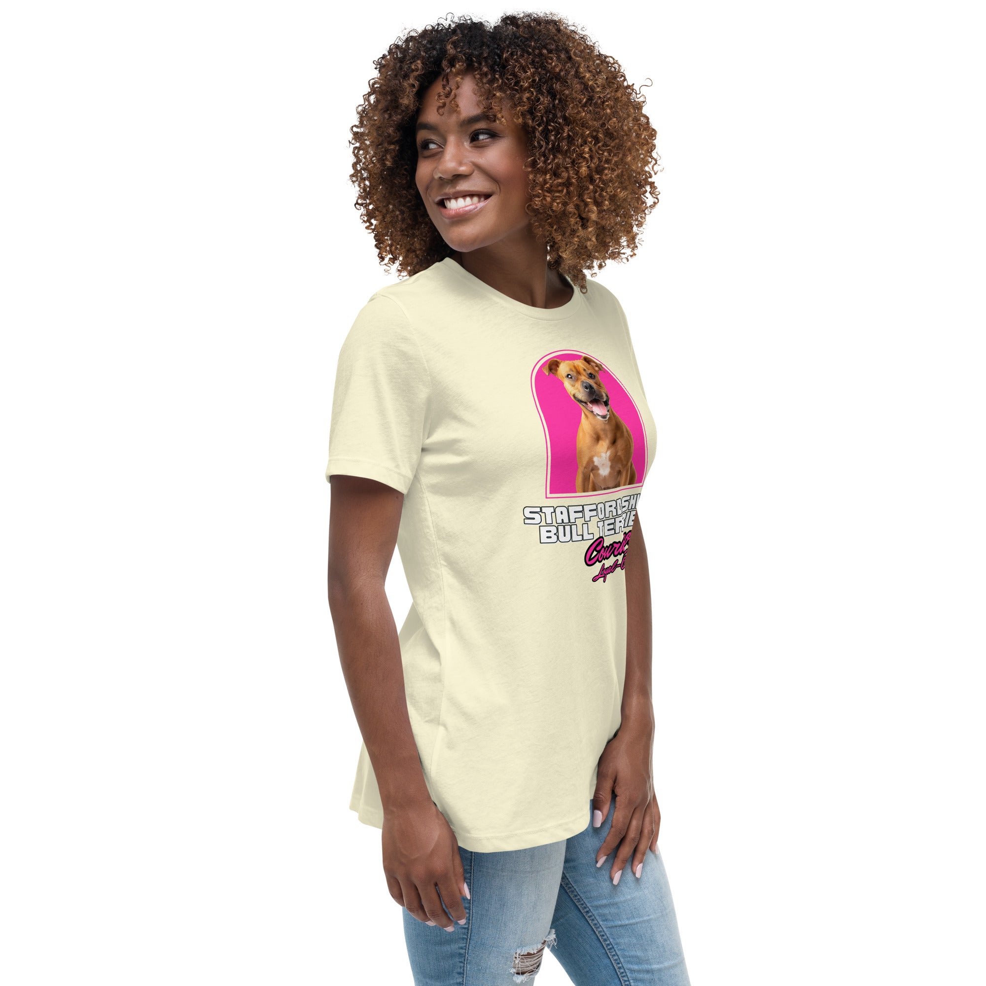 Staffordshire Bull Terrier Women's Relaxed T-Shirt