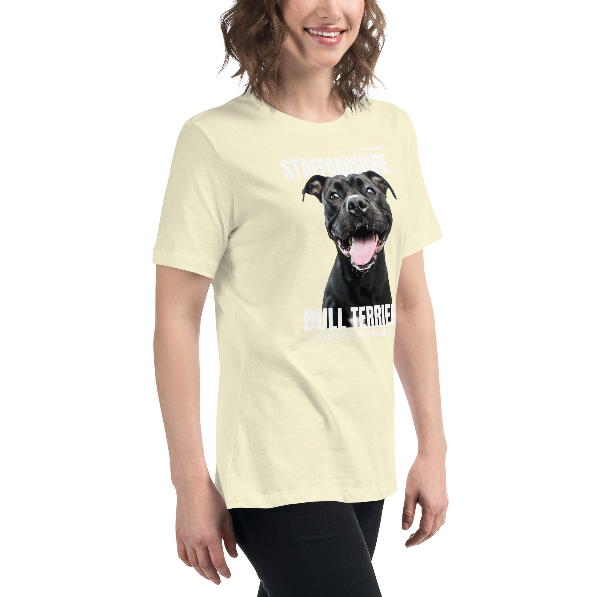 Staffordshire Bull Terrier Women's Relaxed T-Shirt