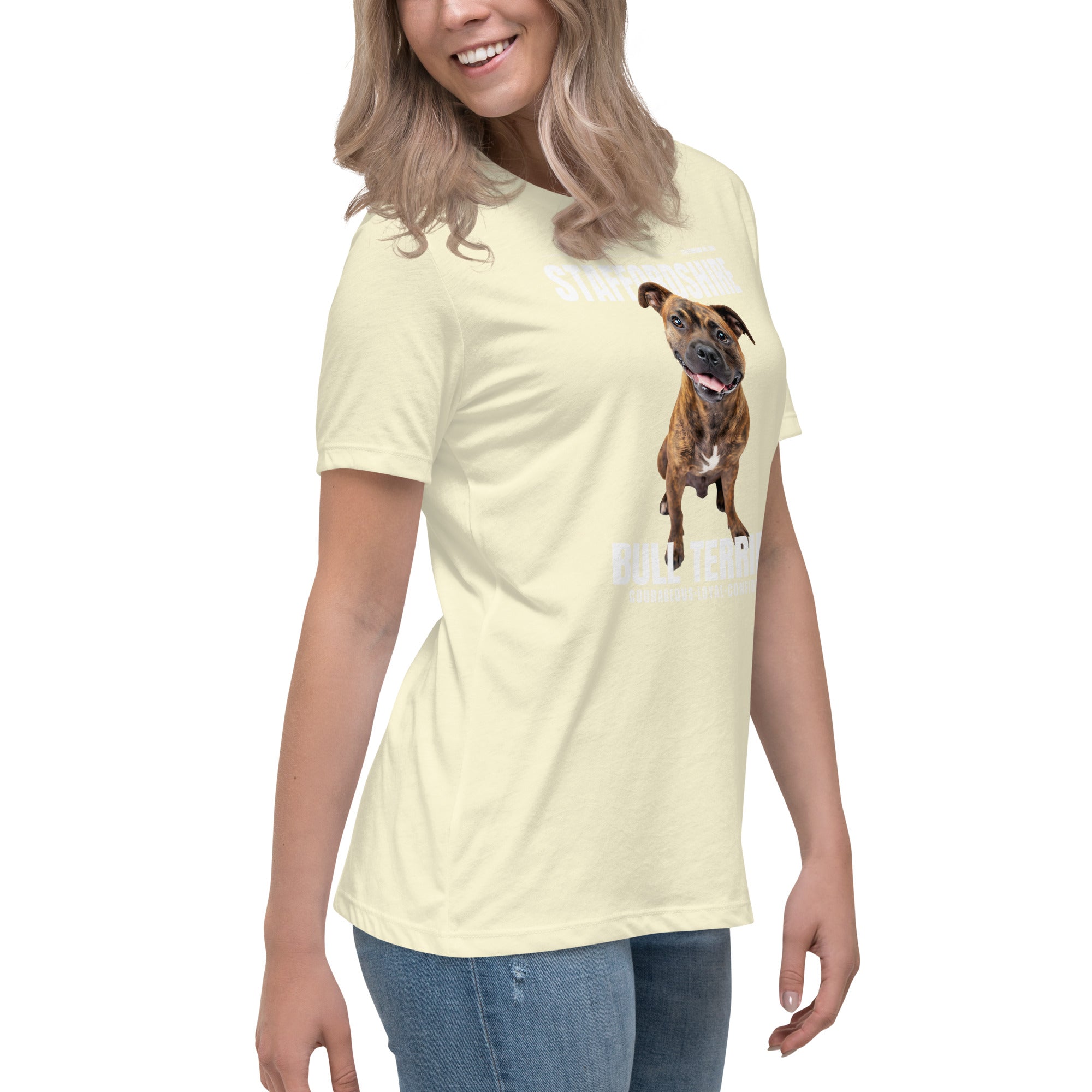 Staffordshire Bull Terrier Women's Relaxed T-Shirt