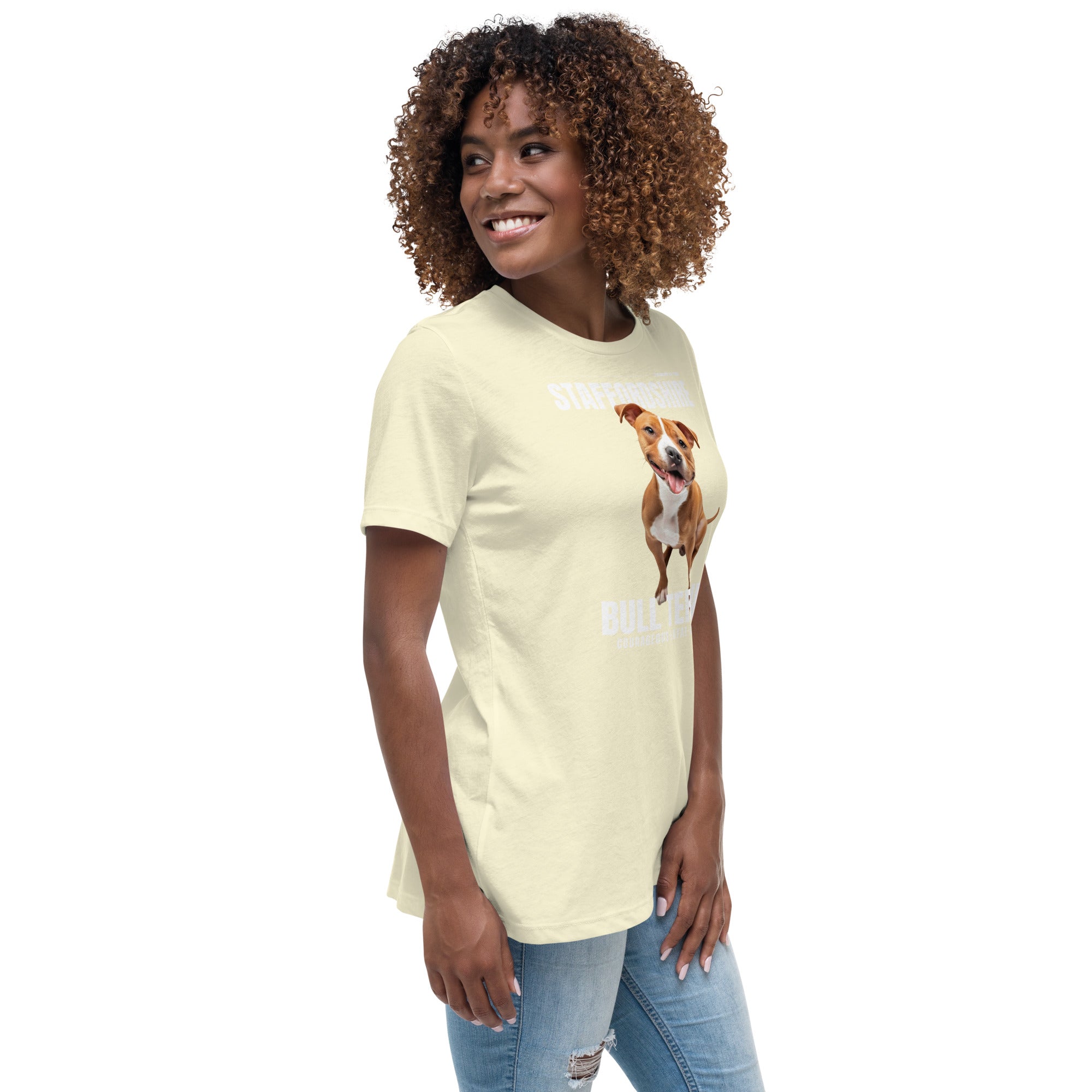 Staffordshire Bull Terrier Women's Relaxed T-Shirt