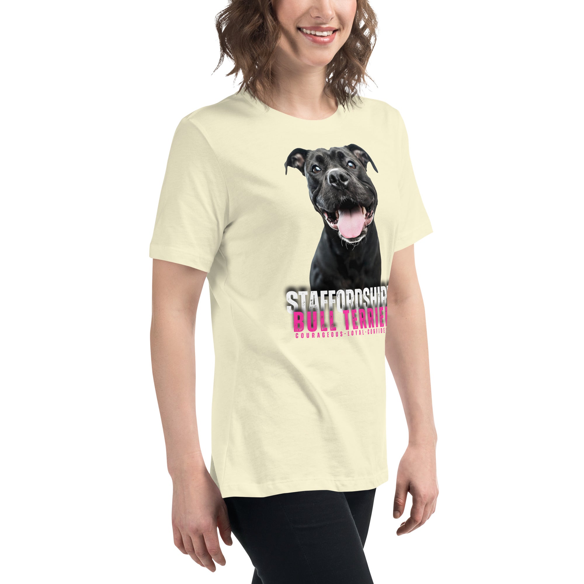 Staffordshire Bull Terrier Women's Relaxed T-Shirt