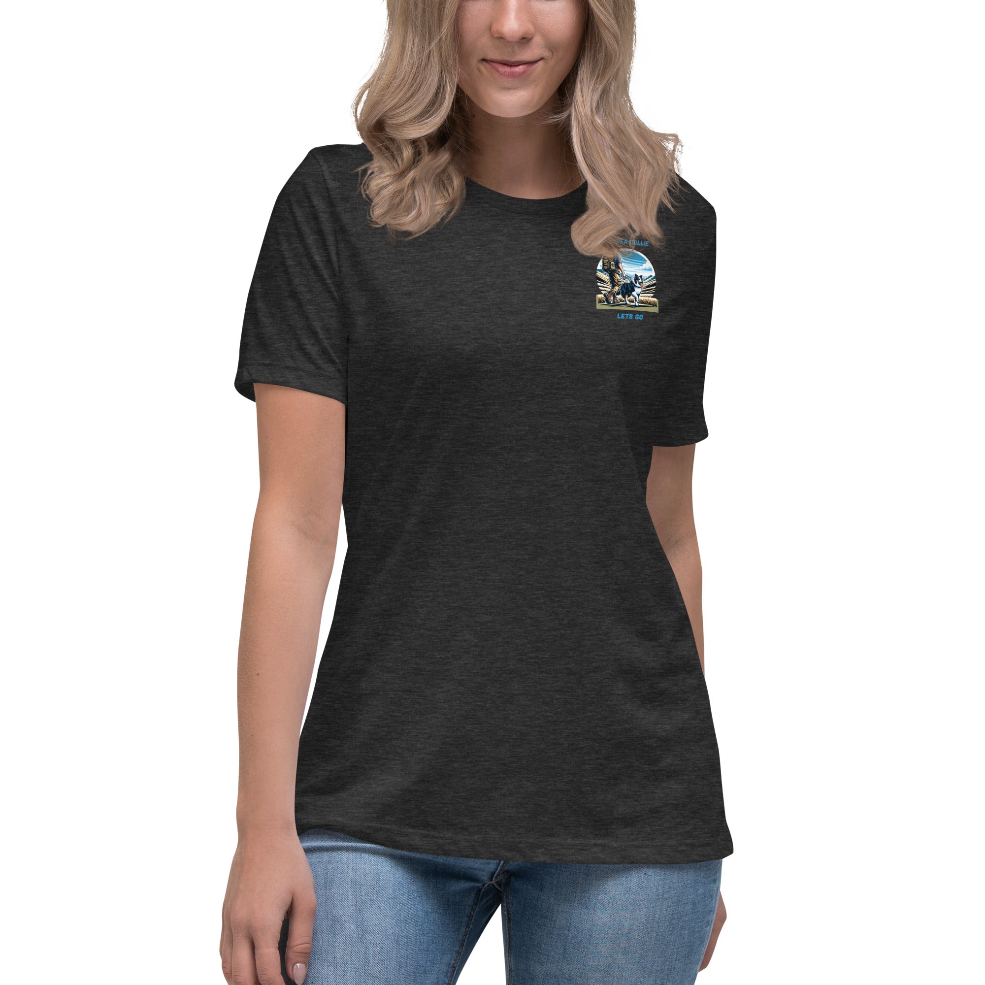 Border Collie Women's Relaxed T-Shirt