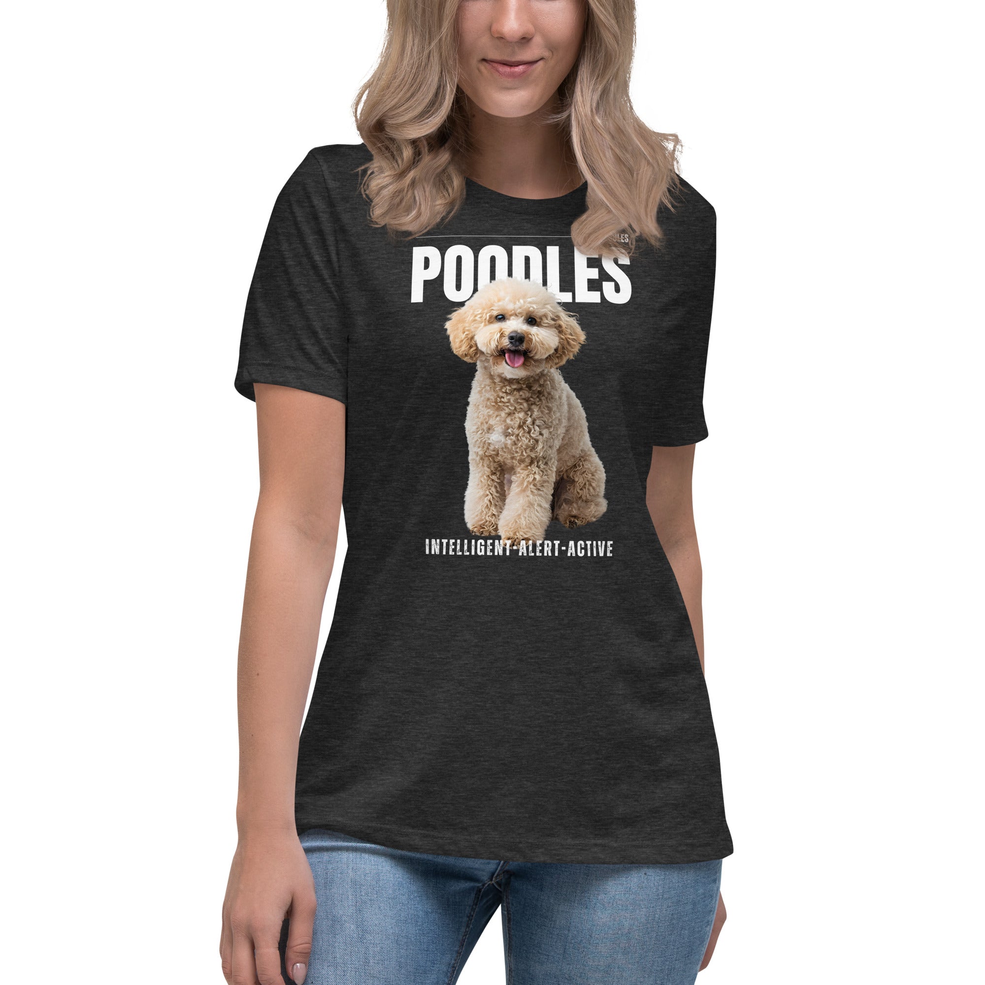 Poodle Women's Relaxed T-Shirt