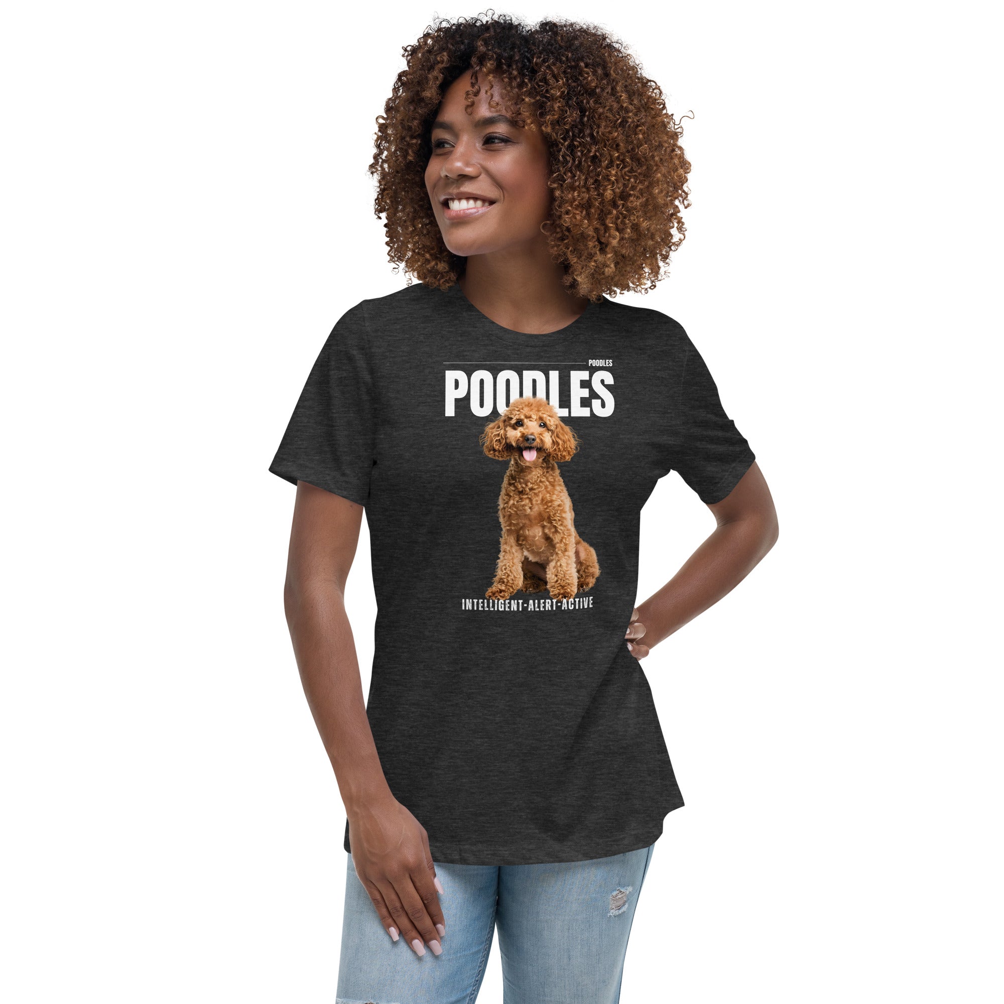 Poodle Women's Relaxed T-Shirt