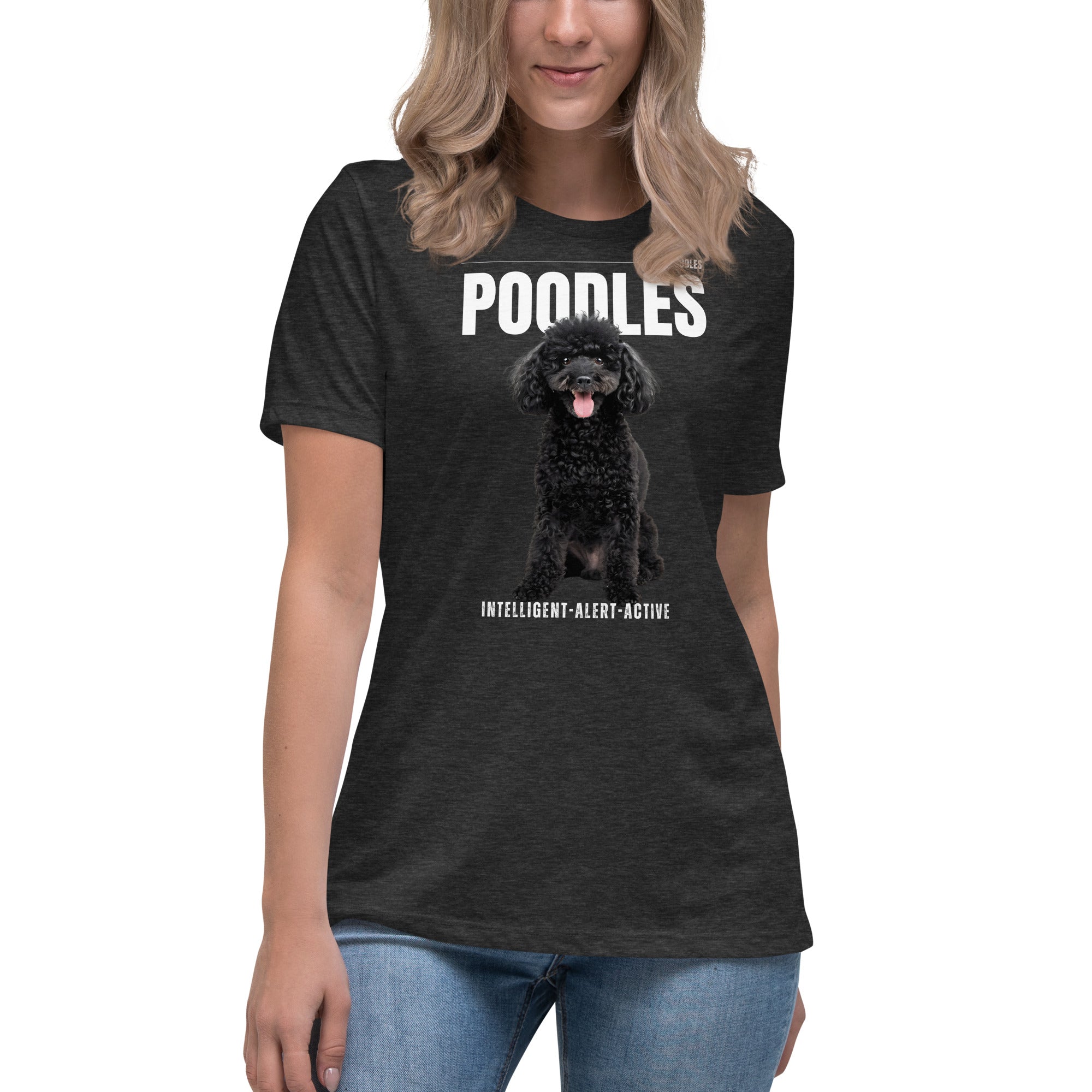 Poodle Women's Relaxed T-Shirt