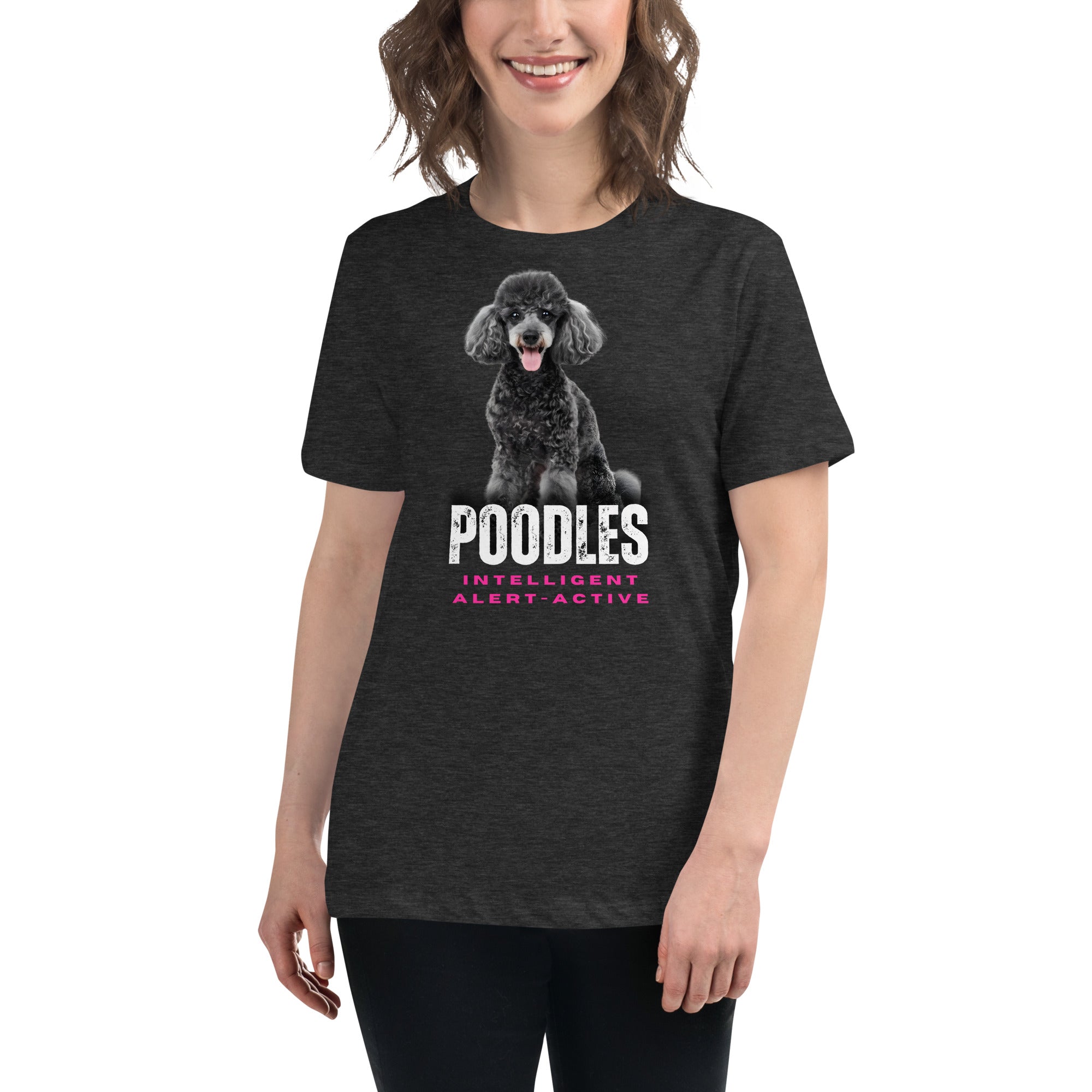 Poodle Women's Relaxed T-Shirt