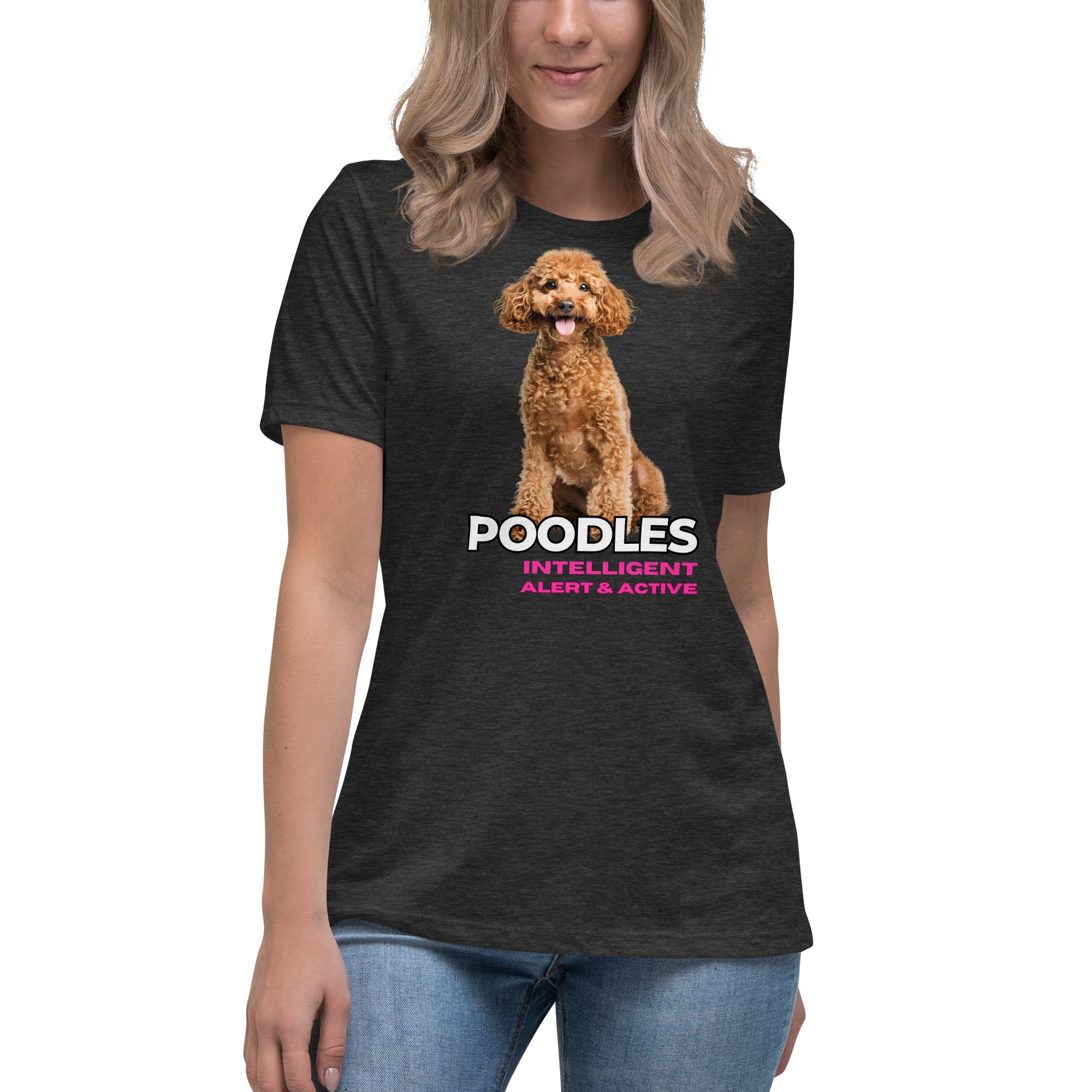 Poodle Women's Relaxed T-Shirt