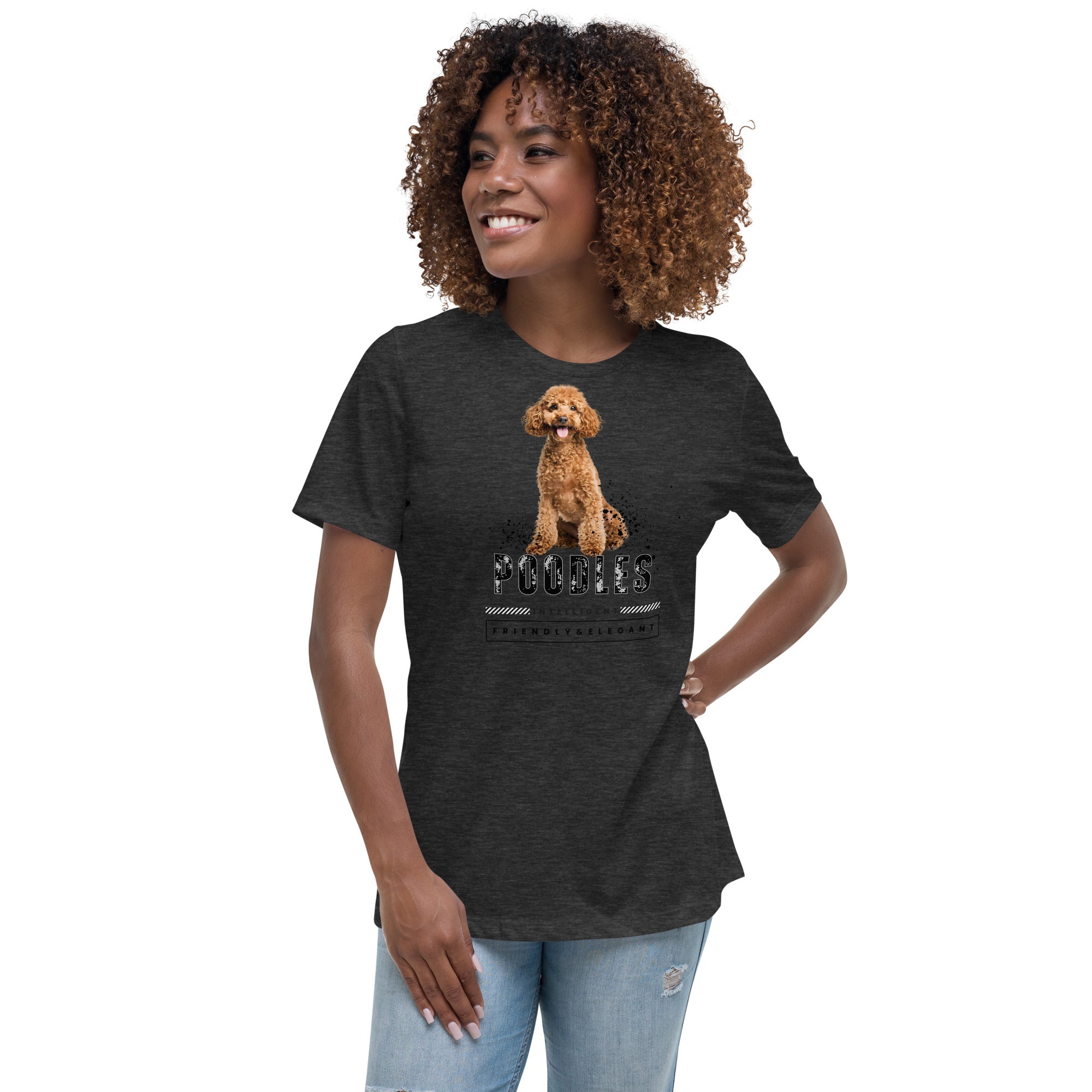 Poodle Women's Relaxed T-Shirt