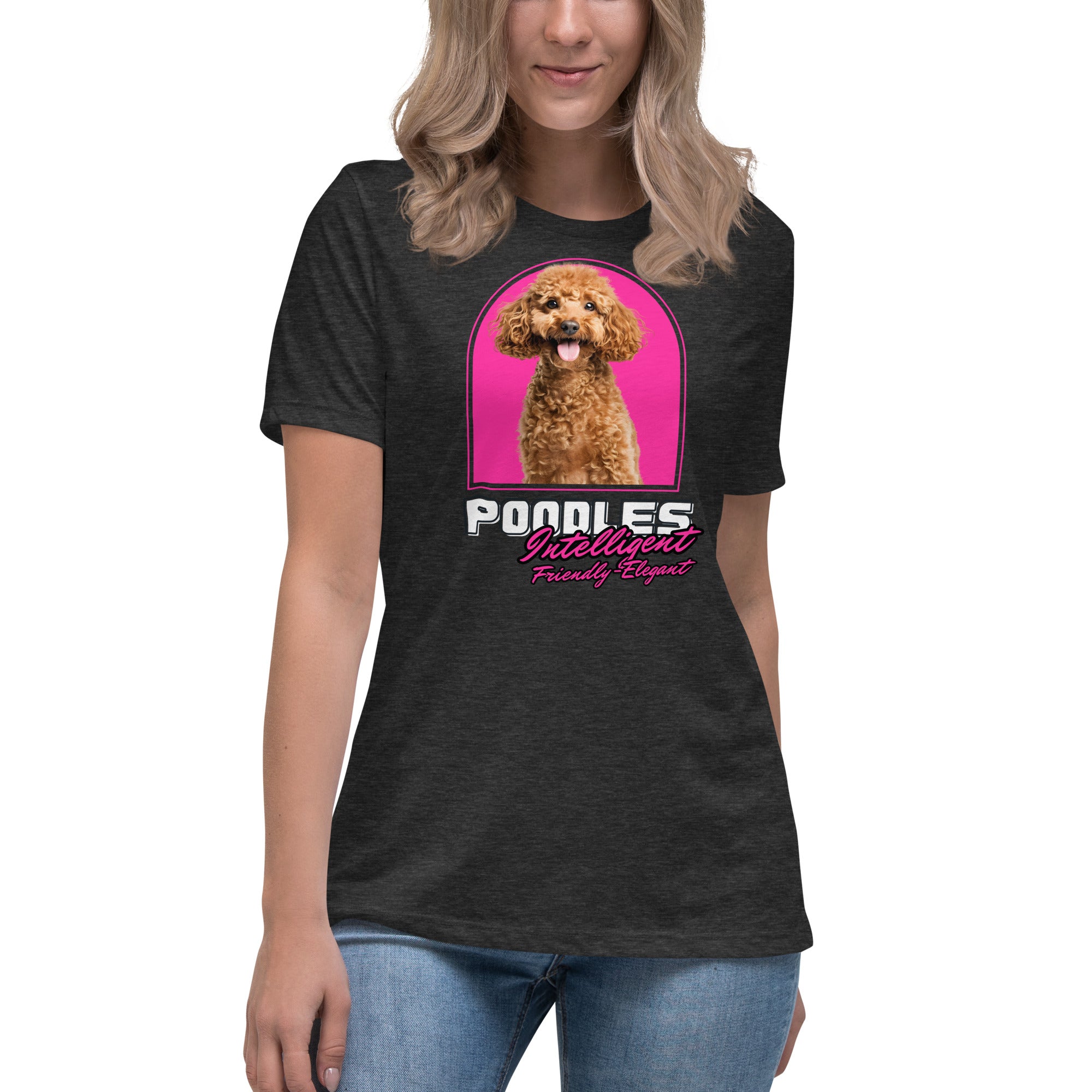 Poodle Women's Relaxed T-Shirt